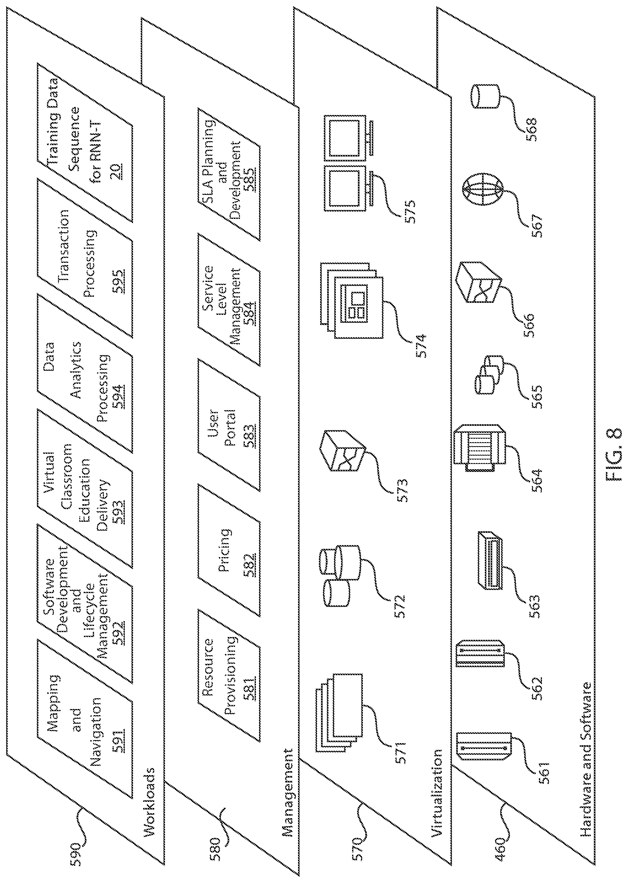 Patent US12437749 Figure 8 – Training data sequence for RNN-T based global English model