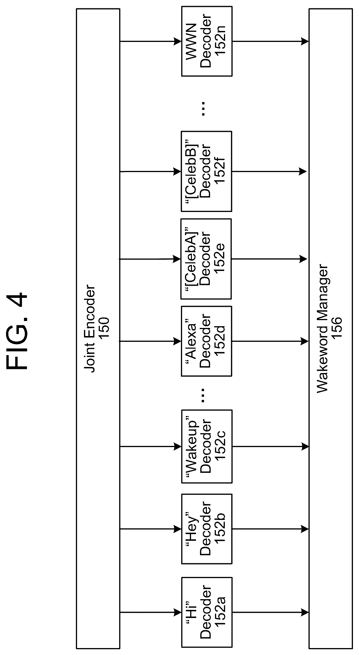 Patent US12437754 Figure 6 – Multiple wakeword detection