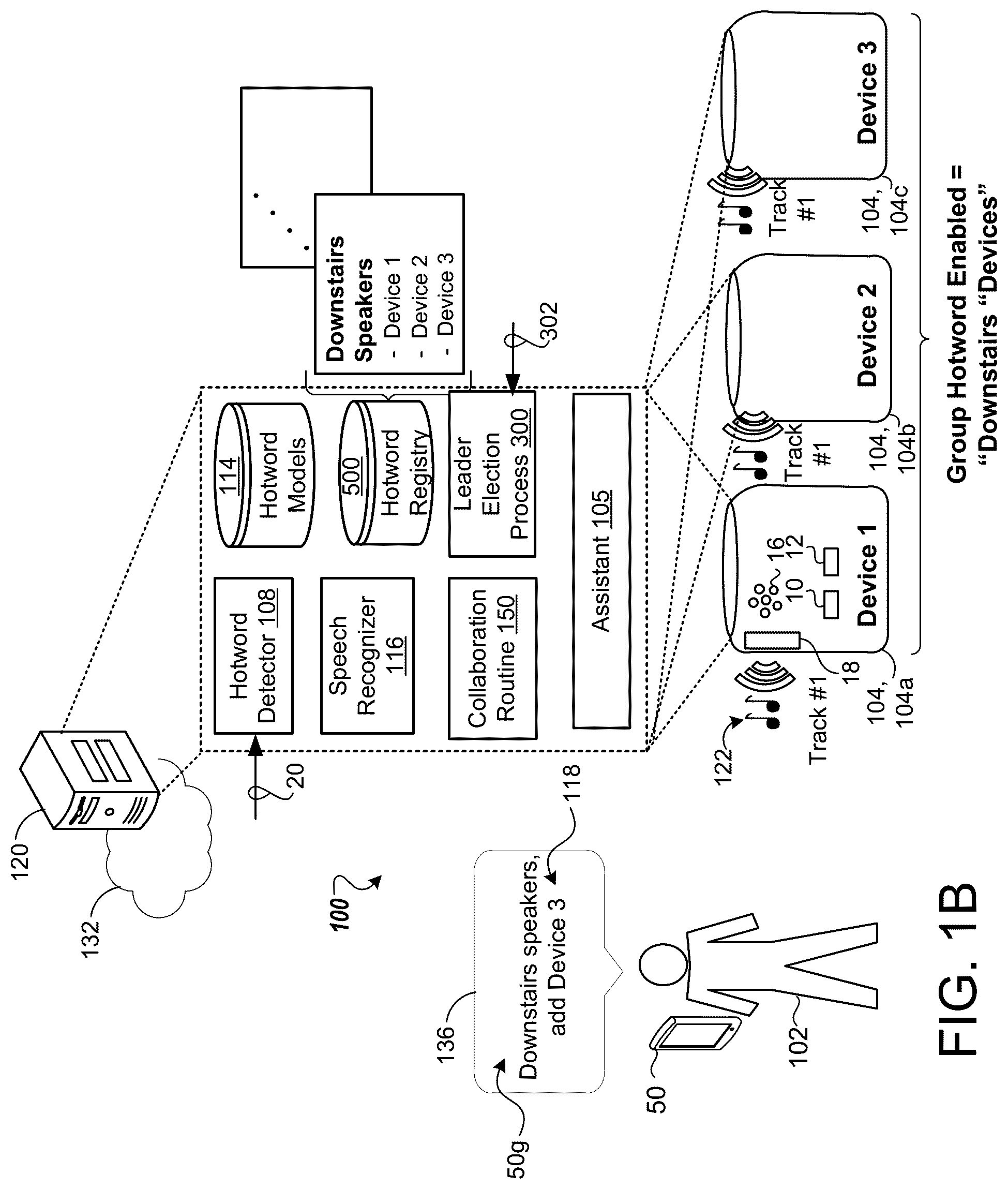 Patent US12437761 Figure 2 – Group hotwords