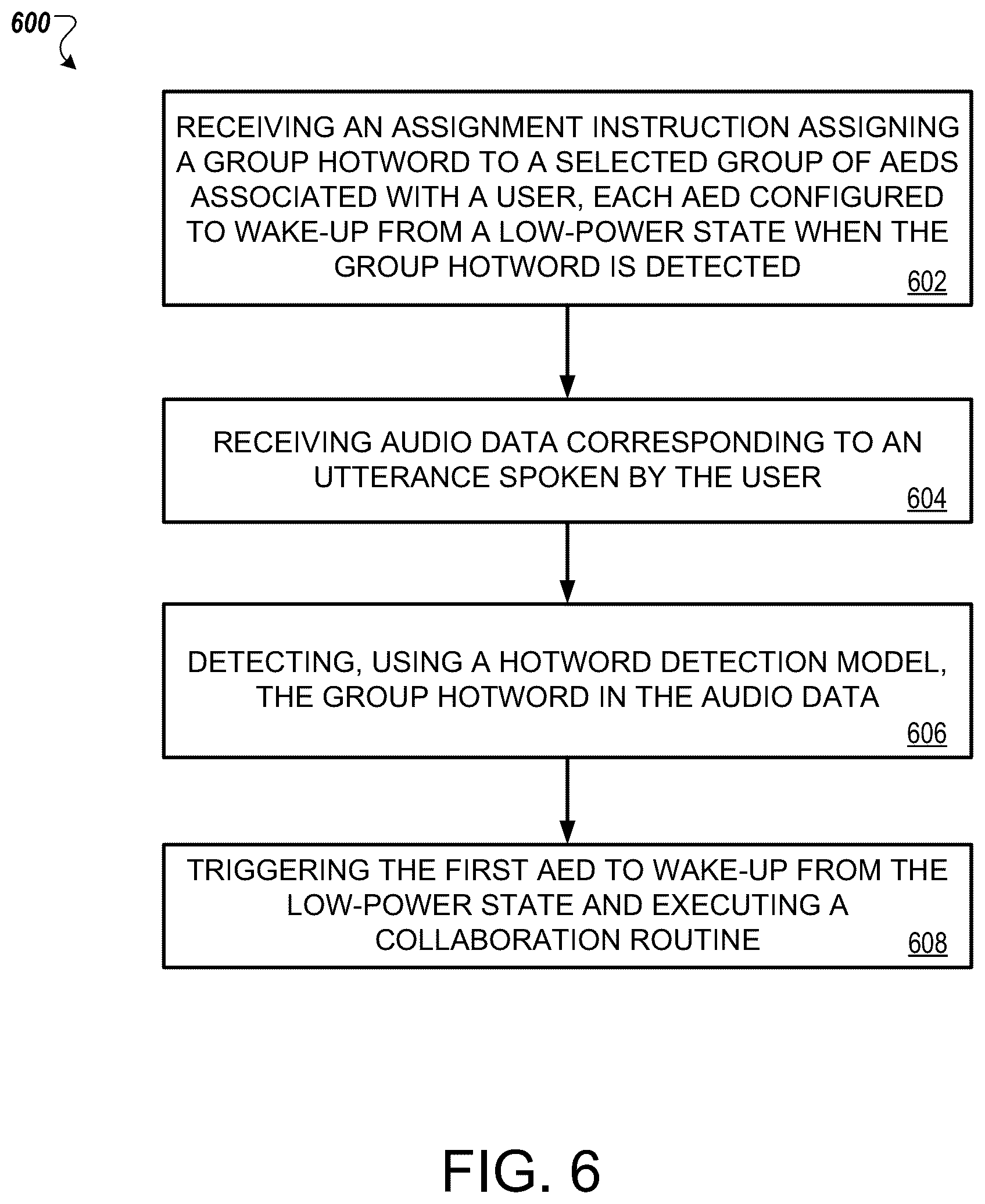 Patent US12437761 Figure 9 – Group hotwords