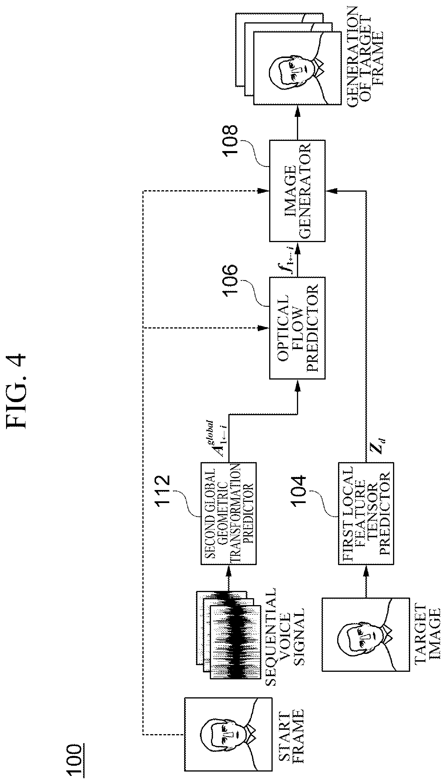 Patent US12437773 Figure 4 – Apparatus and method for generating speech synthesis image