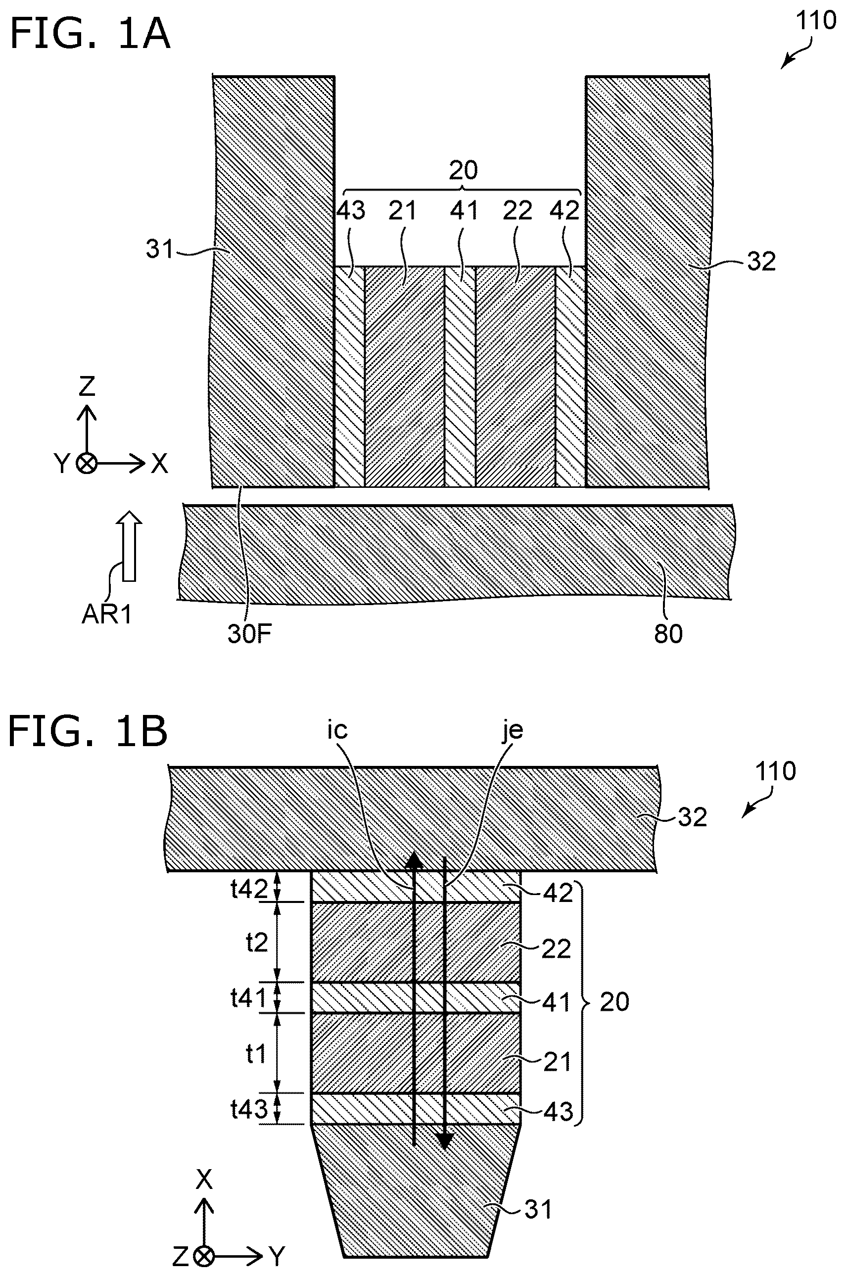 Patent US12437779 Figure 1 – Magnetic head and magnetic recording device