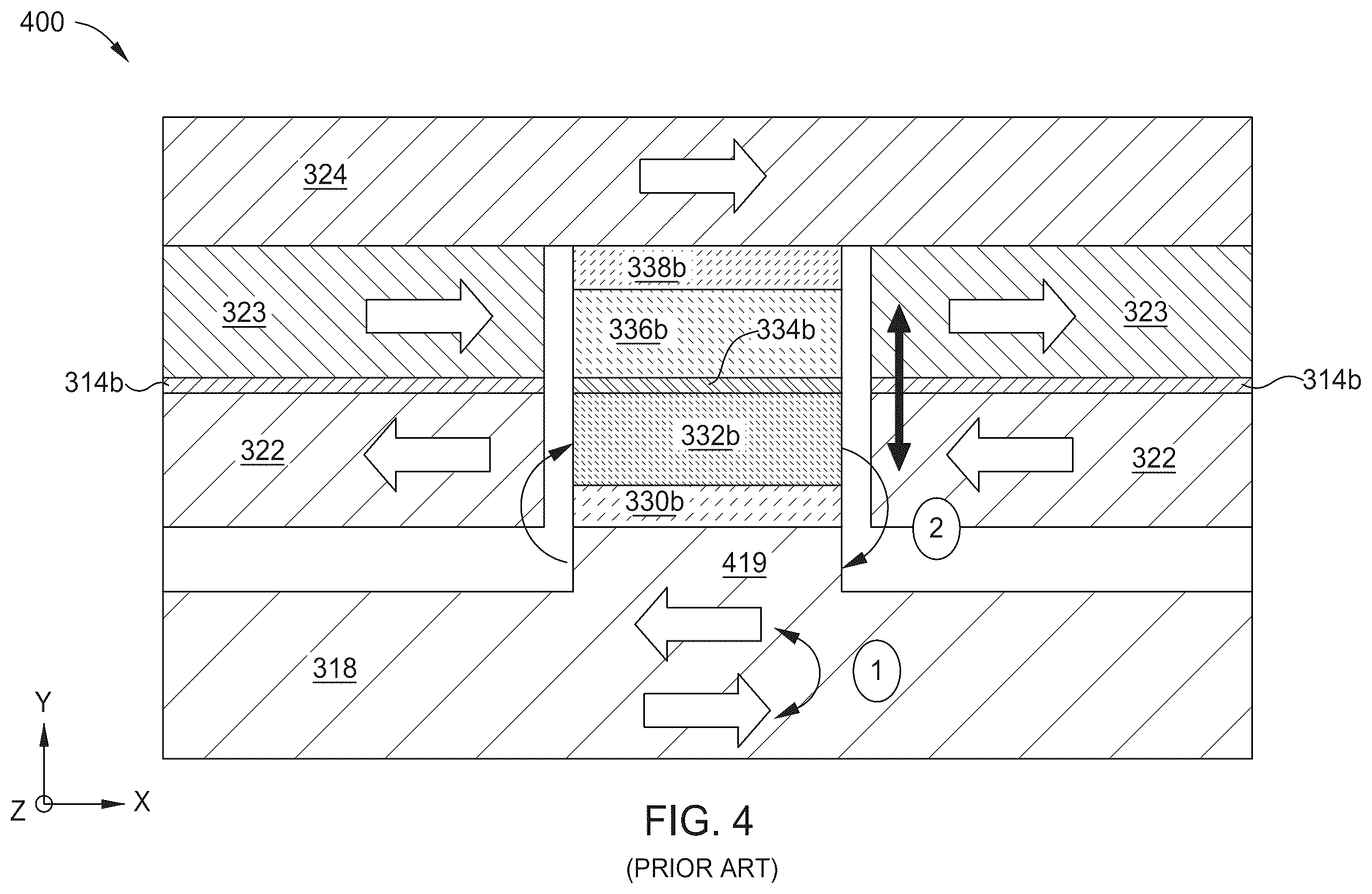 Patent US12437780 Figure 5 – DFL TDMR middle shield throat height control for improved stability