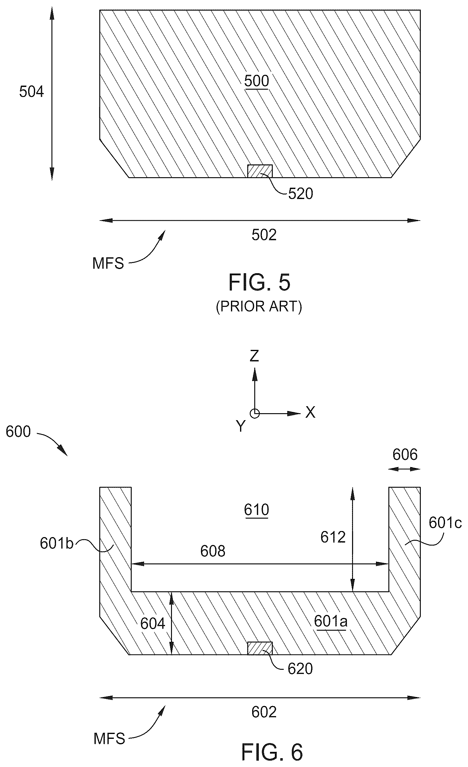 Patent US12437780 Figure 6 – DFL TDMR middle shield throat height control for improved stability