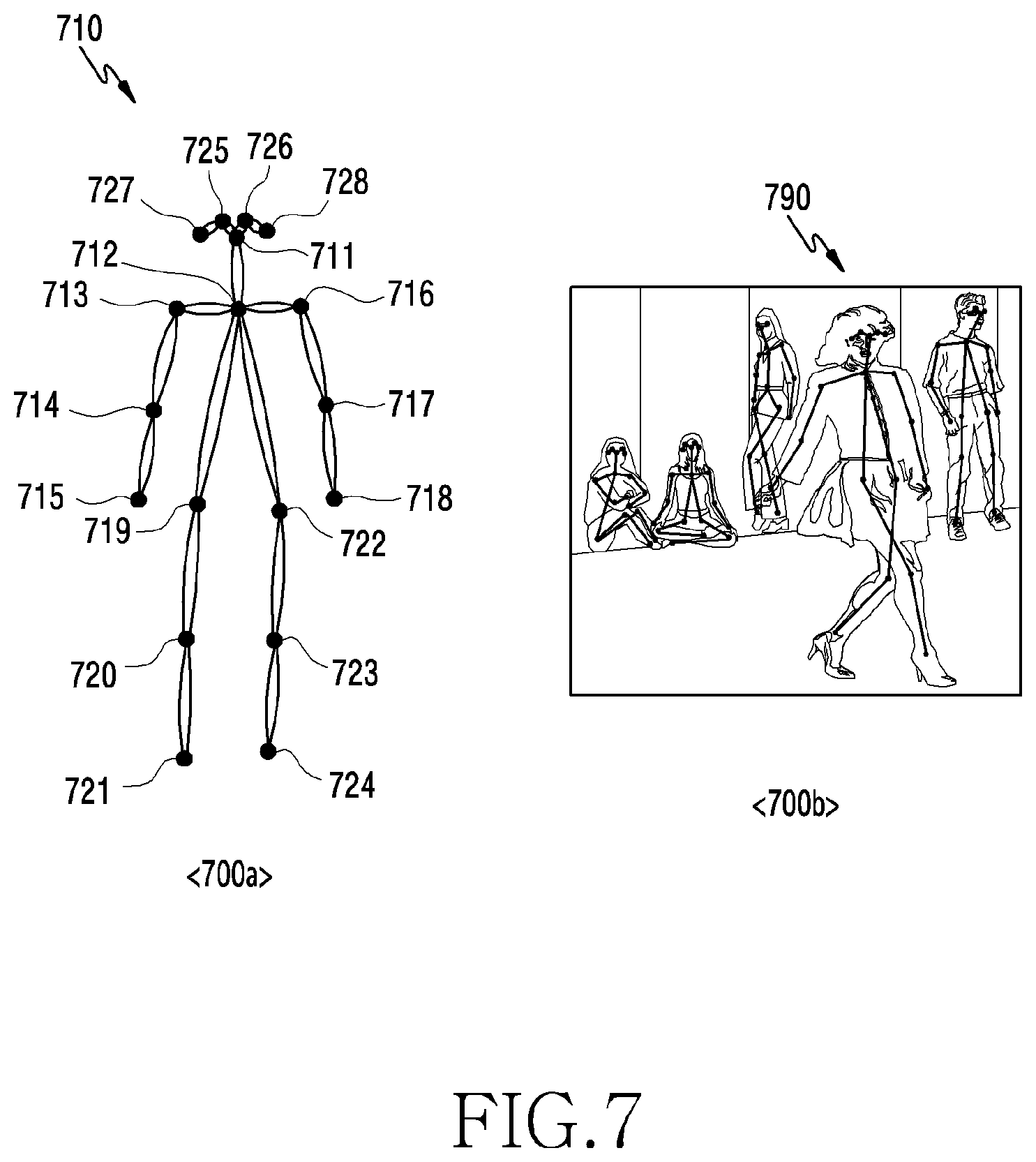 Patent US12437784 Figure 7 – Image processing method and electronic device supporting same