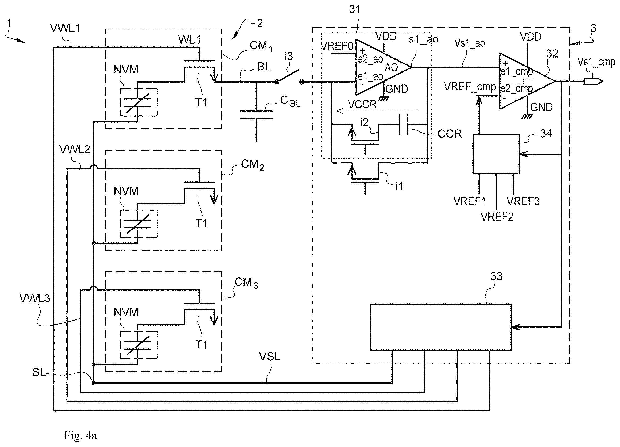 Patent US12437792 Figure 8 – Data logic processing circuit integrated in a data storage circuit