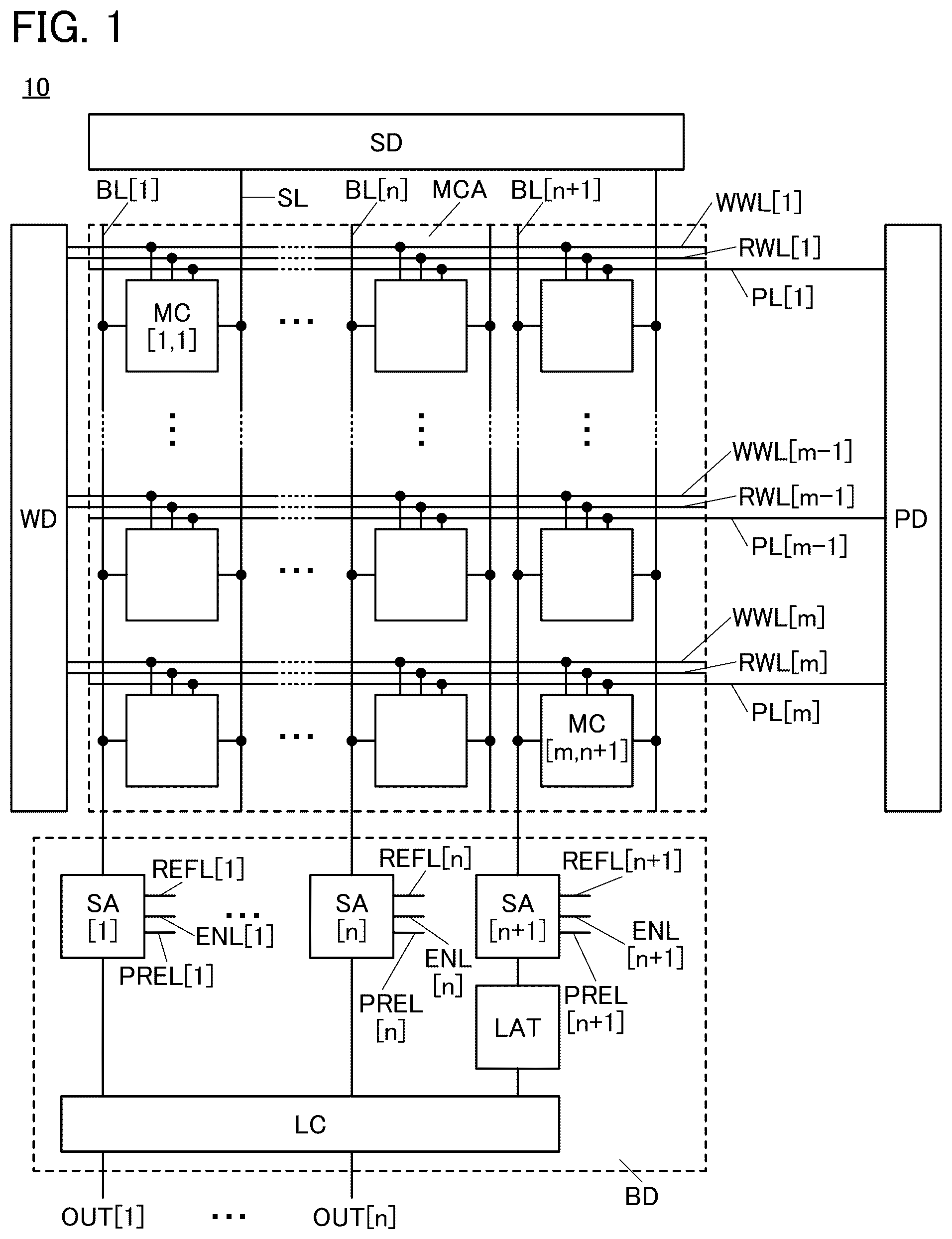 Patent US12437793 Figure 1 – Driving method of semiconductor device