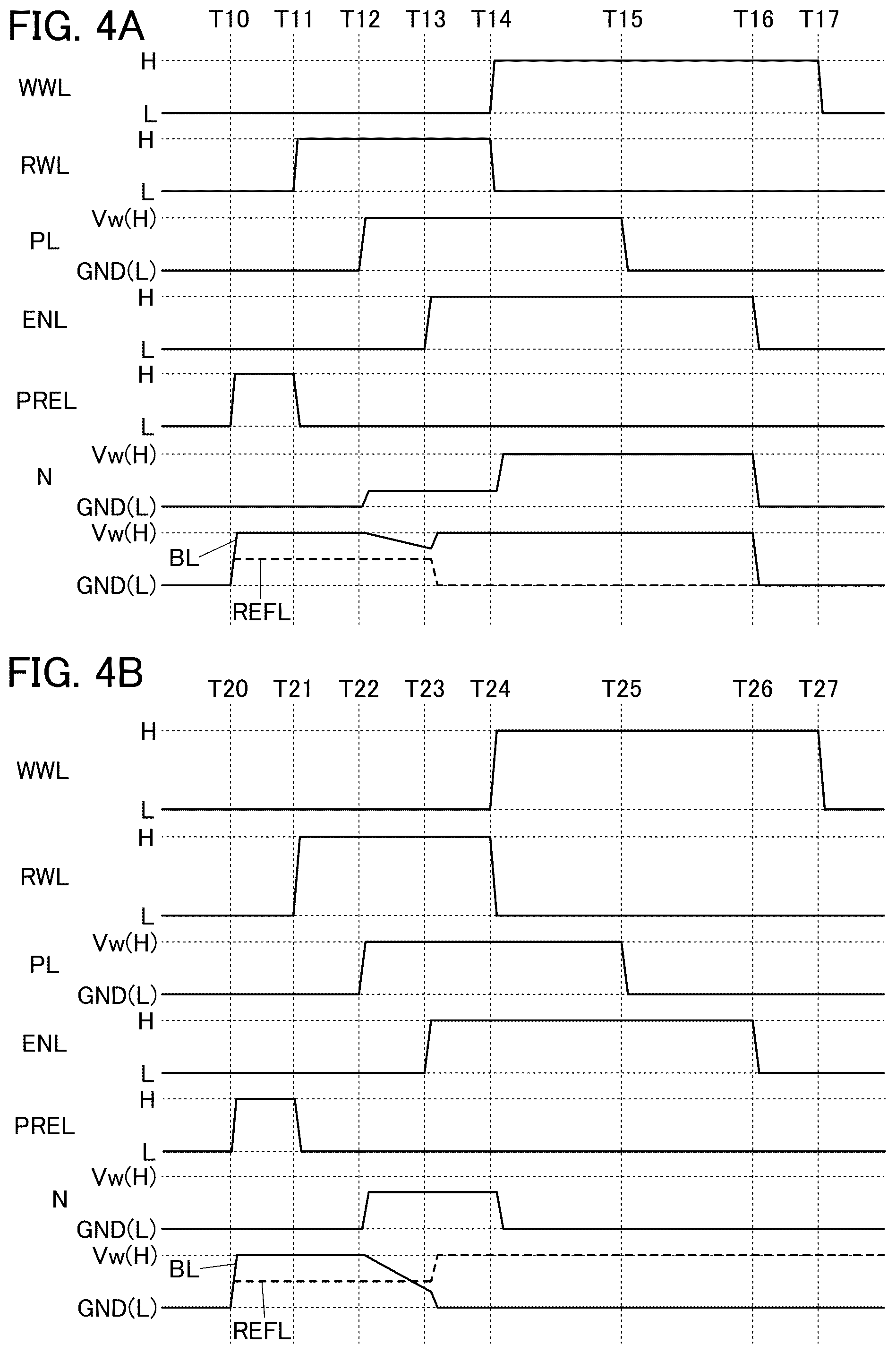 Patent US12437793 Figure 4 – Driving method of semiconductor device