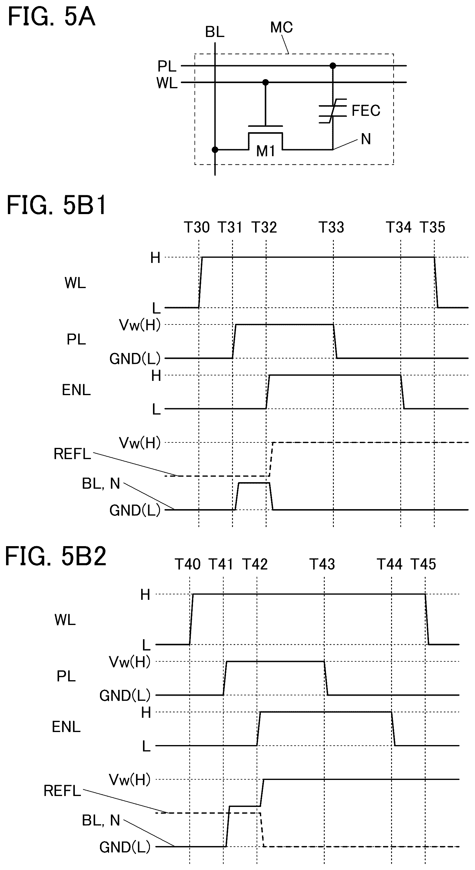 Patent US12437793 Figure 5 – Driving method of semiconductor device
