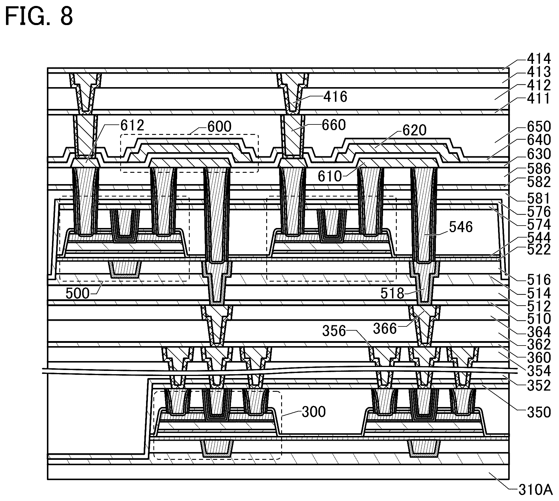 Patent US12437793 Figure 8 – Driving method of semiconductor device