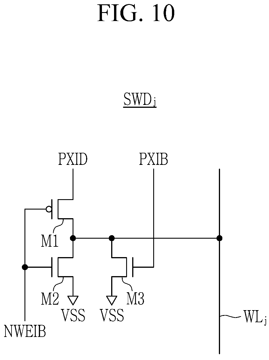 Patent US12437797 Figure 8 – Memory device and precharging method thereof