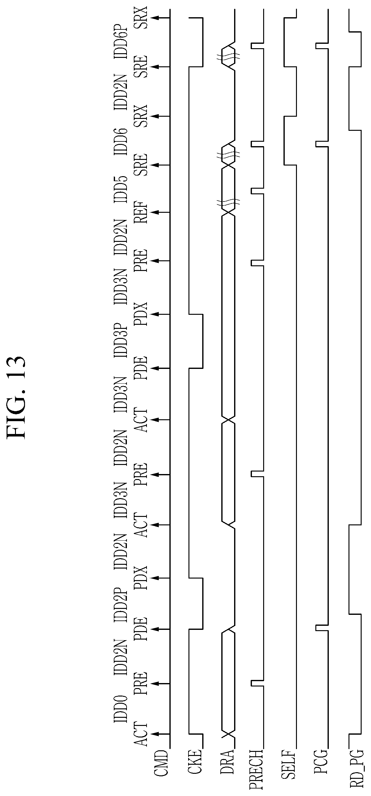 Patent US12437797 Figure 11 – Memory device and precharging method thereof