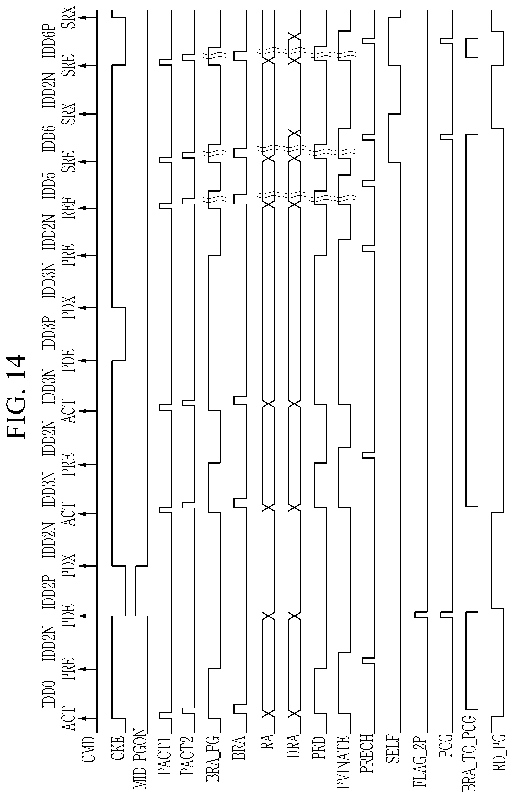 Patent US12437797 Figure 12 – Memory device and precharging method thereof