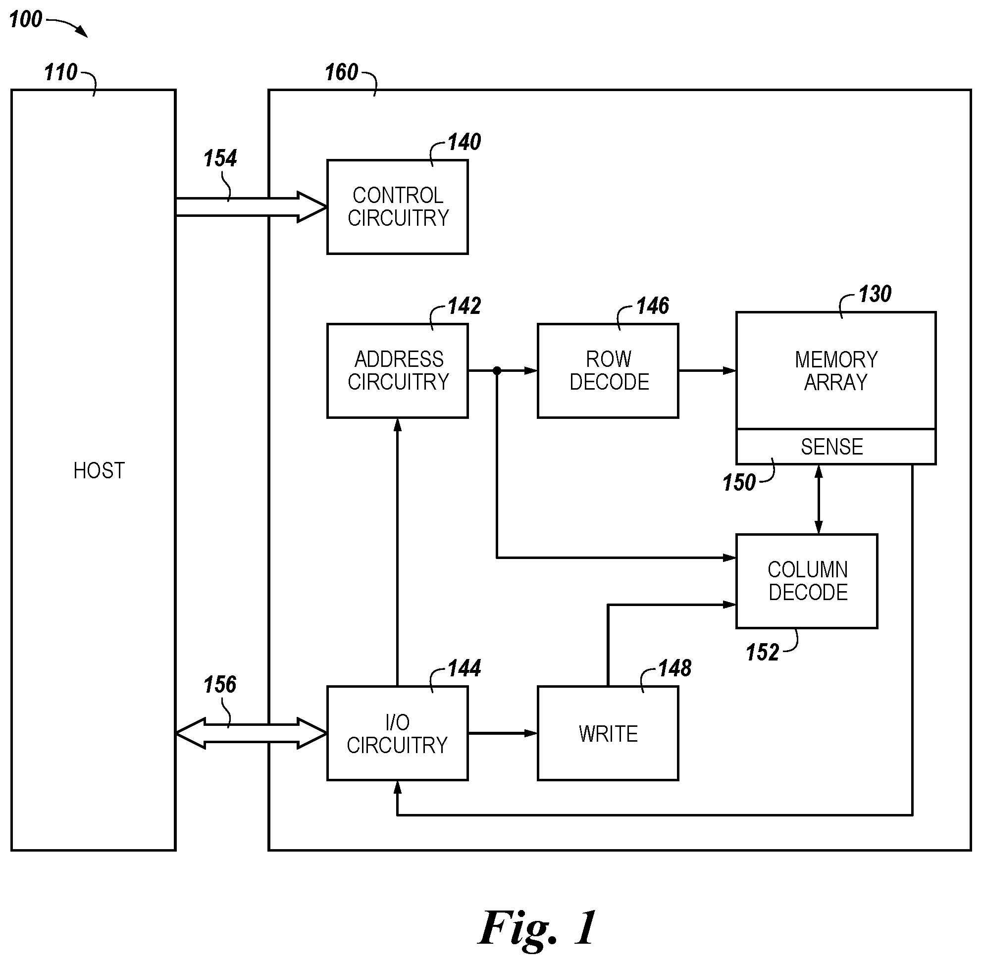 Patent US12437801 Figure 1 – Comparison operations in memory