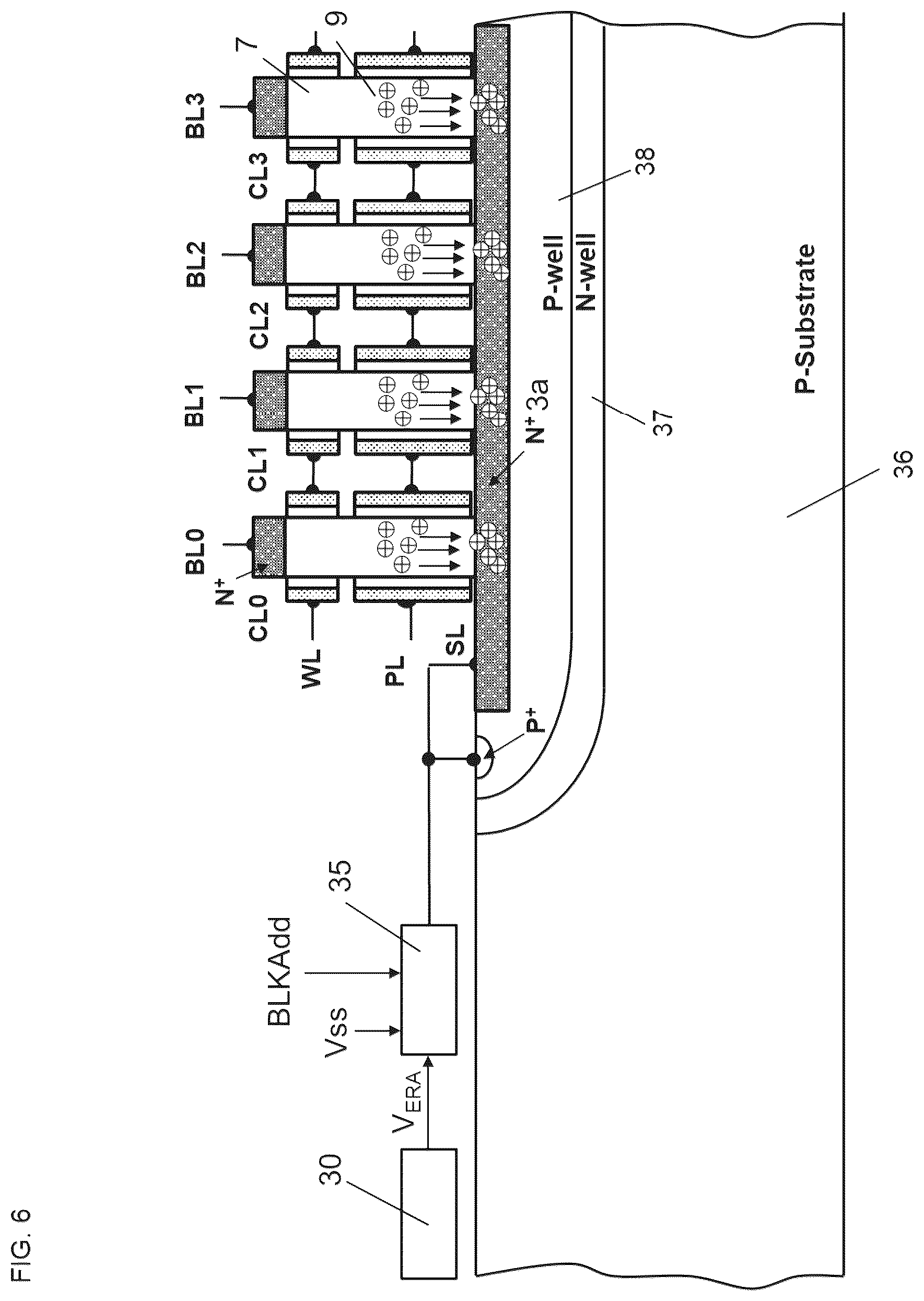 Patent US12437804 Figure 7 – Semiconductor element memory cell and semiconductor element memory device