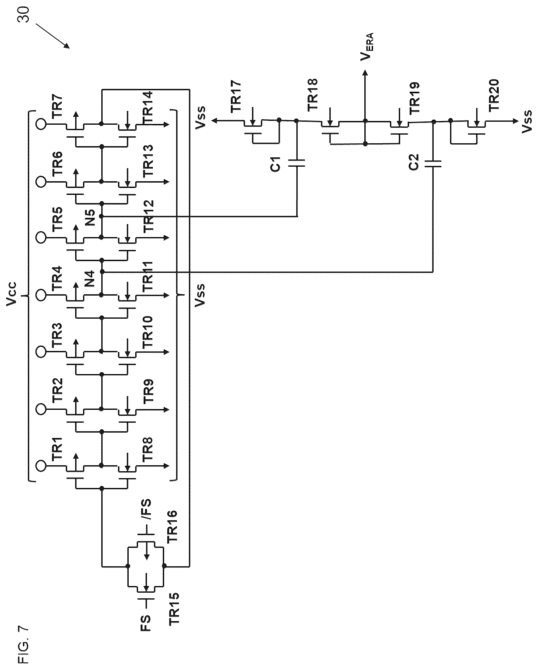 Patent US12437804 Figure 8 – Semiconductor element memory cell and semiconductor element memory device