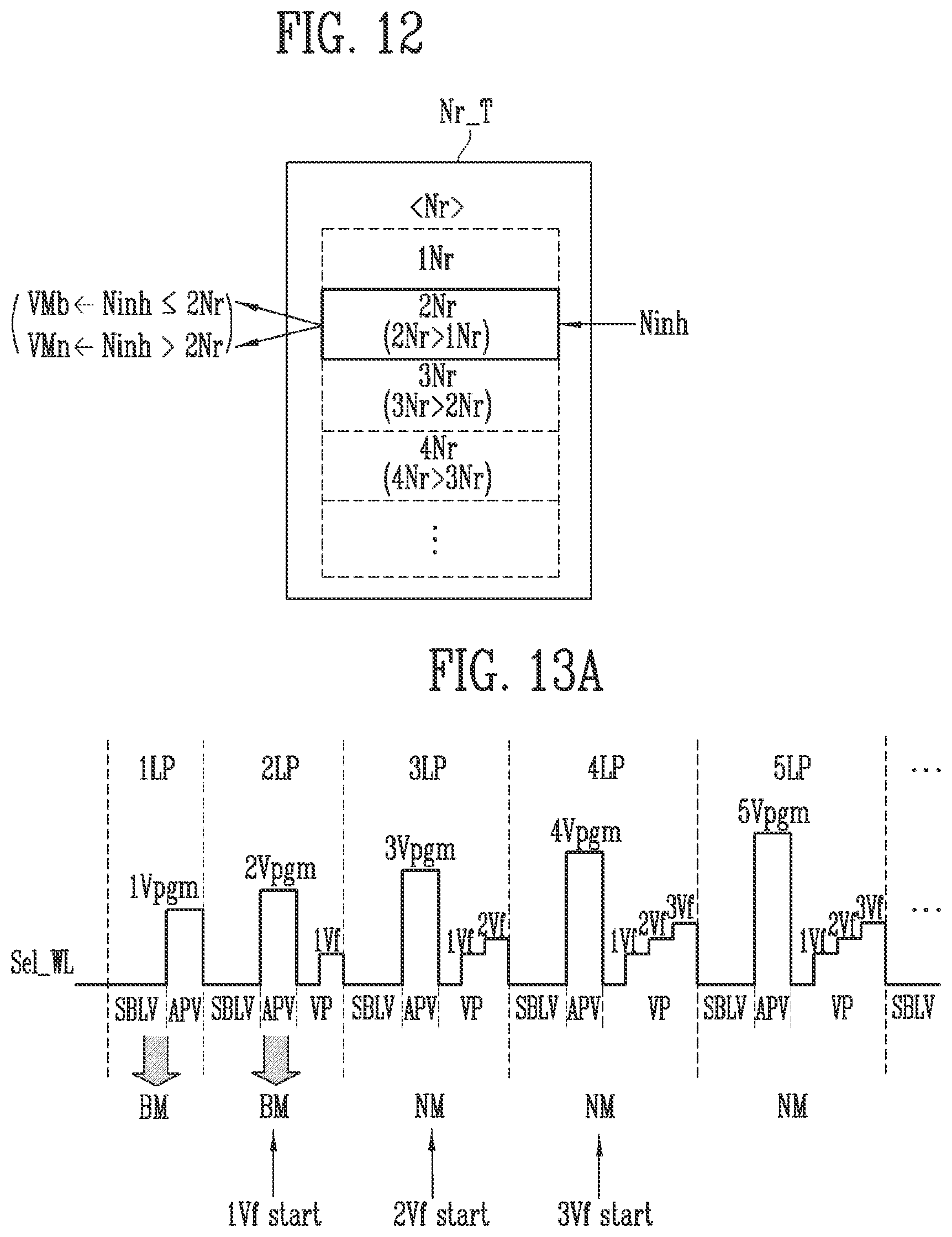 Patent US12437819 Figure 10 – Memory device with current measure for calculating inhibit cells