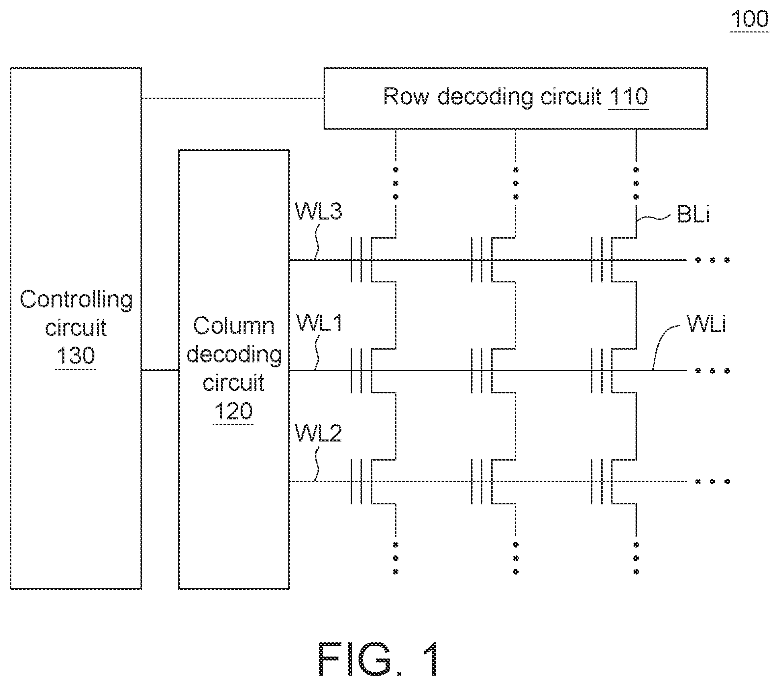 Patent US12437823 Figure 1 – Memory device and reading method thereof