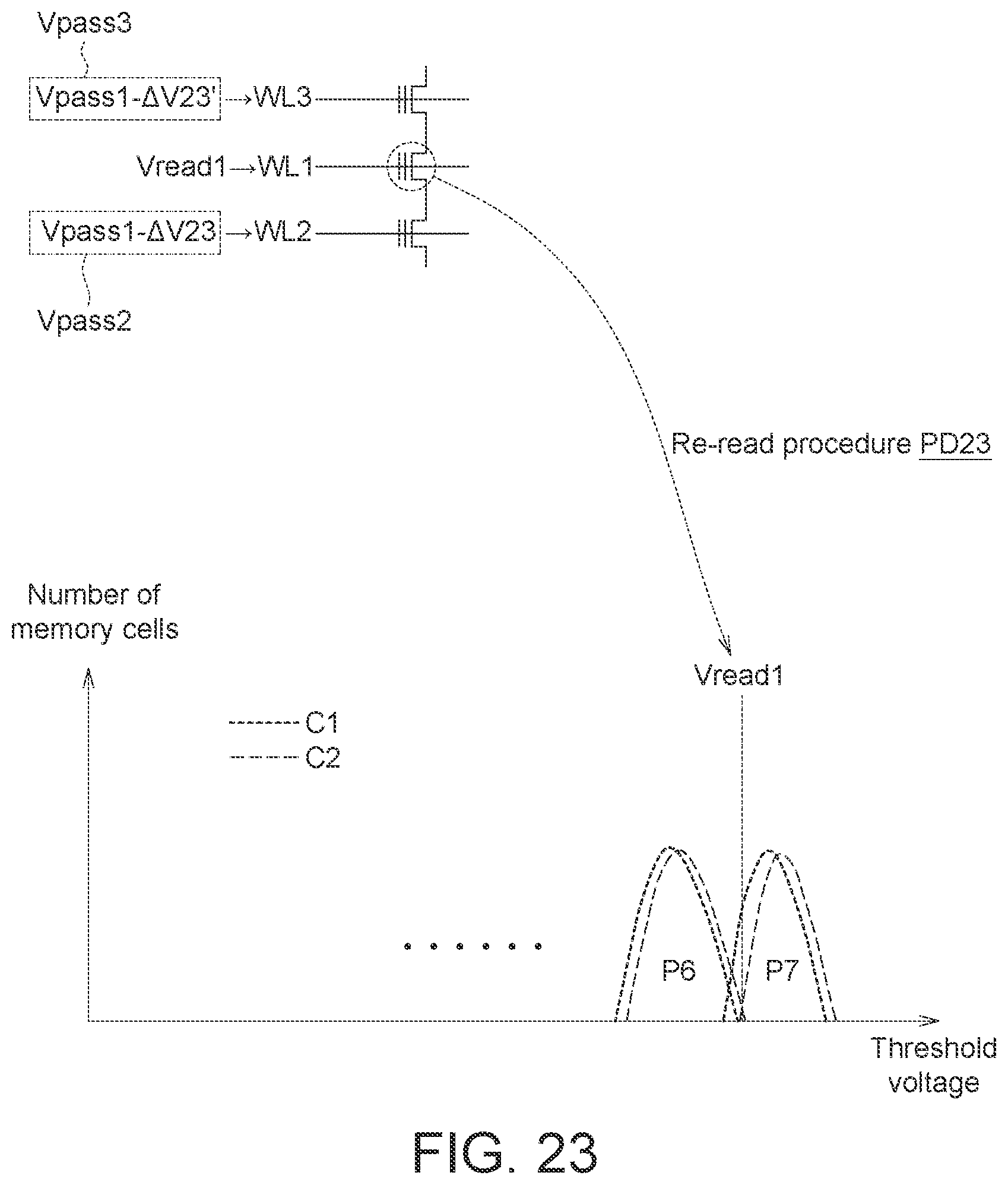 Patent US12437823 Figure 18 – Memory device and reading method thereof