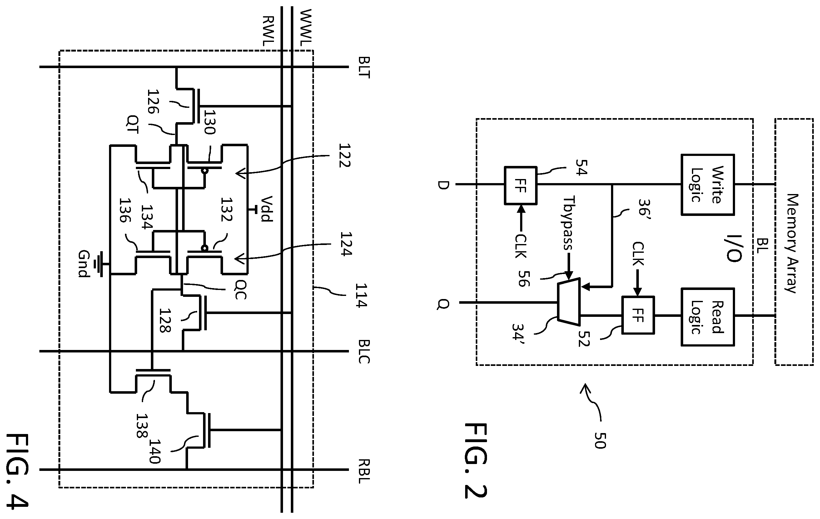 Patent US12437825 Figure 2 – At-speed transition fault testing for a multi-port and multi-clock memory