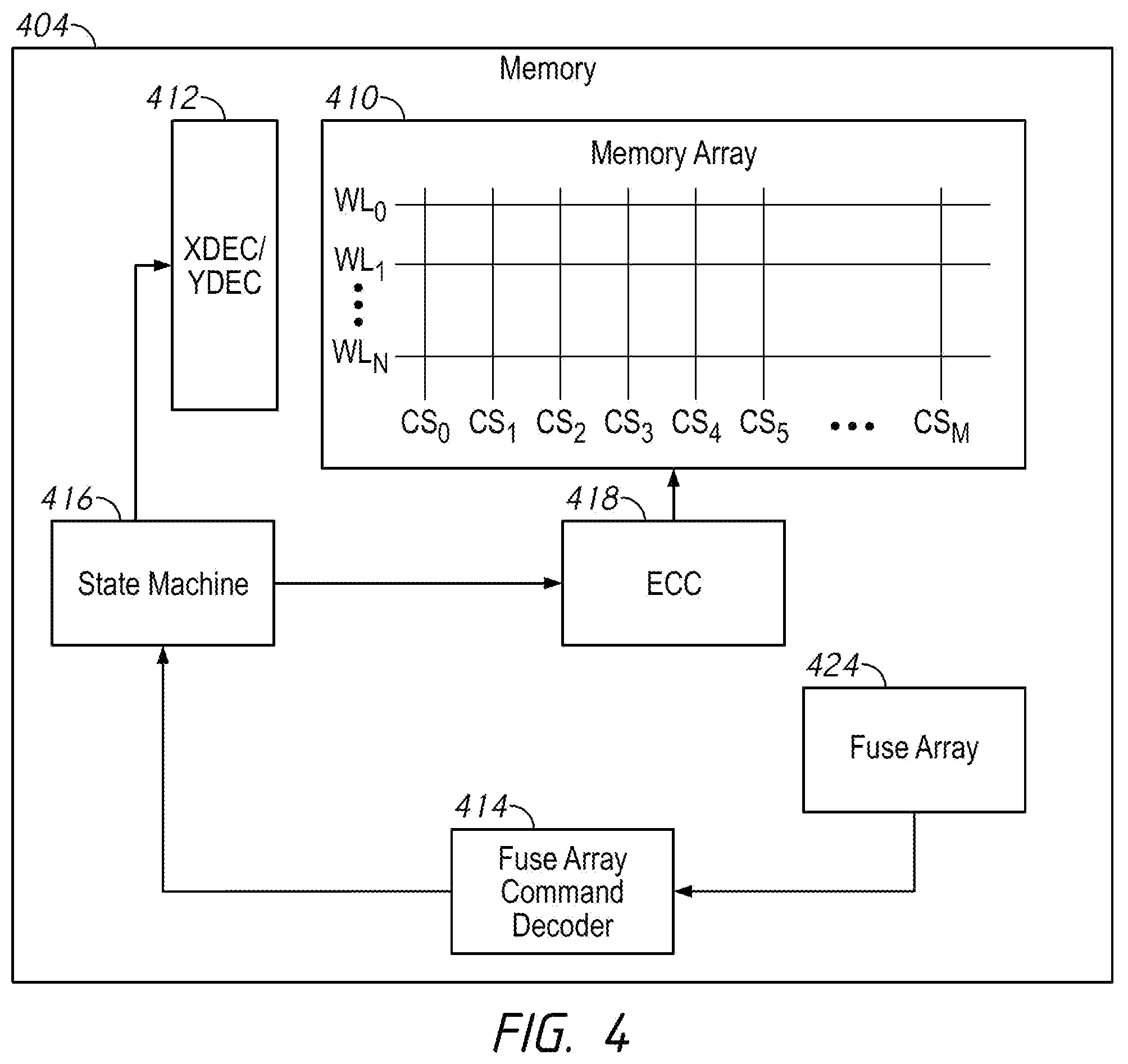Patent US12437829 Figure 4 – Apparatuses, systems, and methods for storing error information and providing recommendations based on same