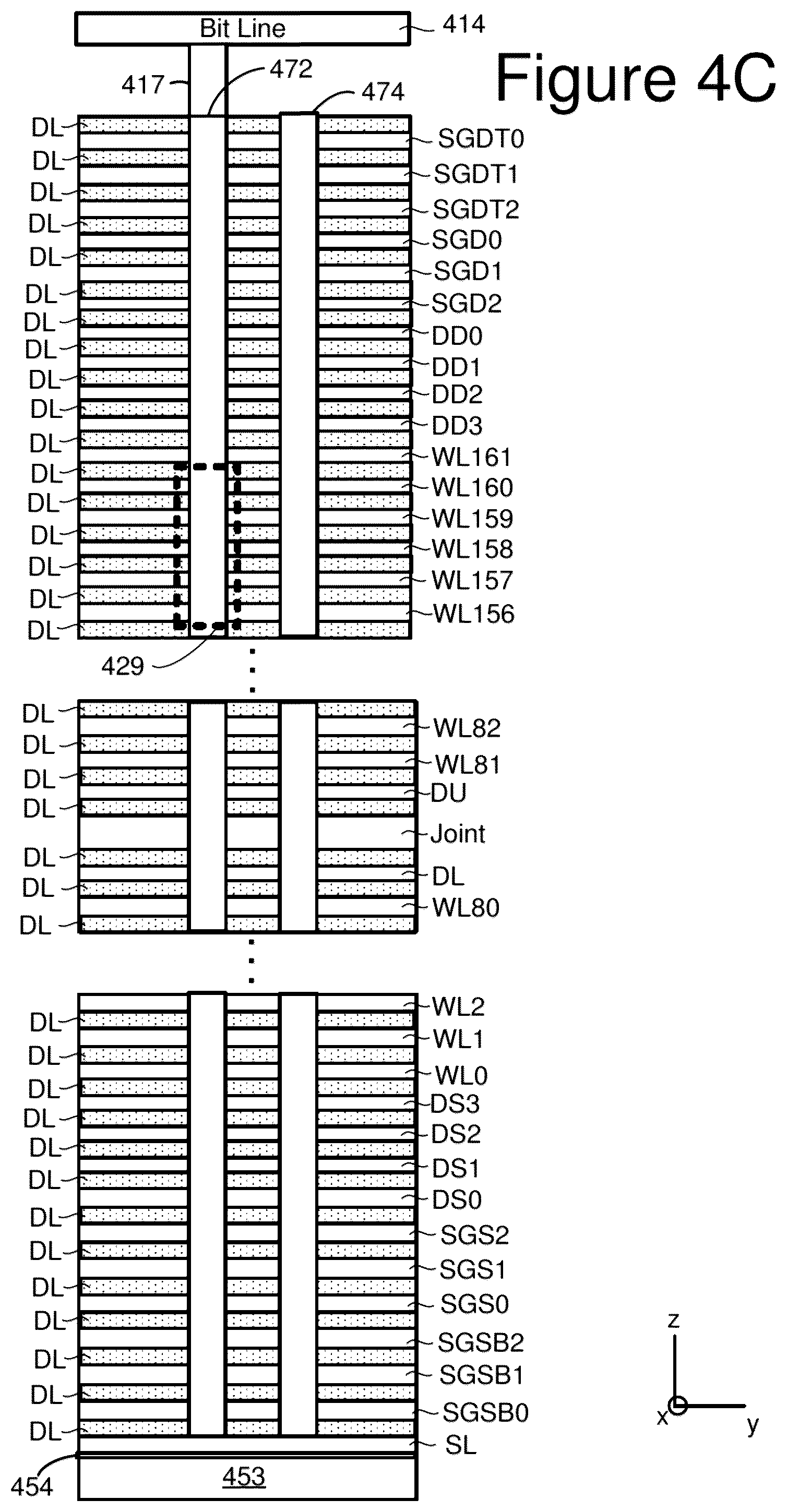 Patent US12437831 Figure 8 – Non-volatile memory with slow voltage ramp compensation