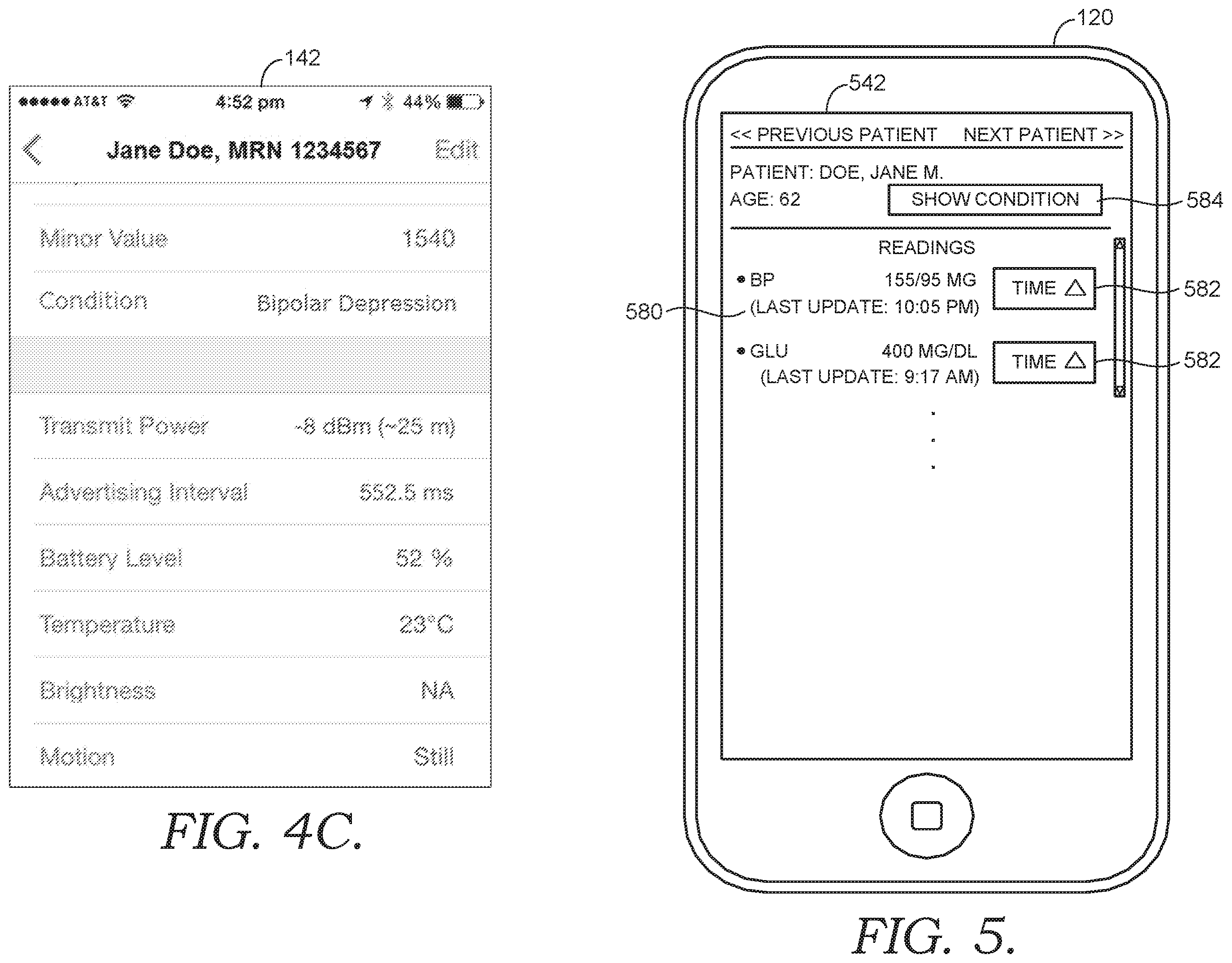 Patent US12437850 Figure 10 – Proximity-based mobile-device updates of electronic health records