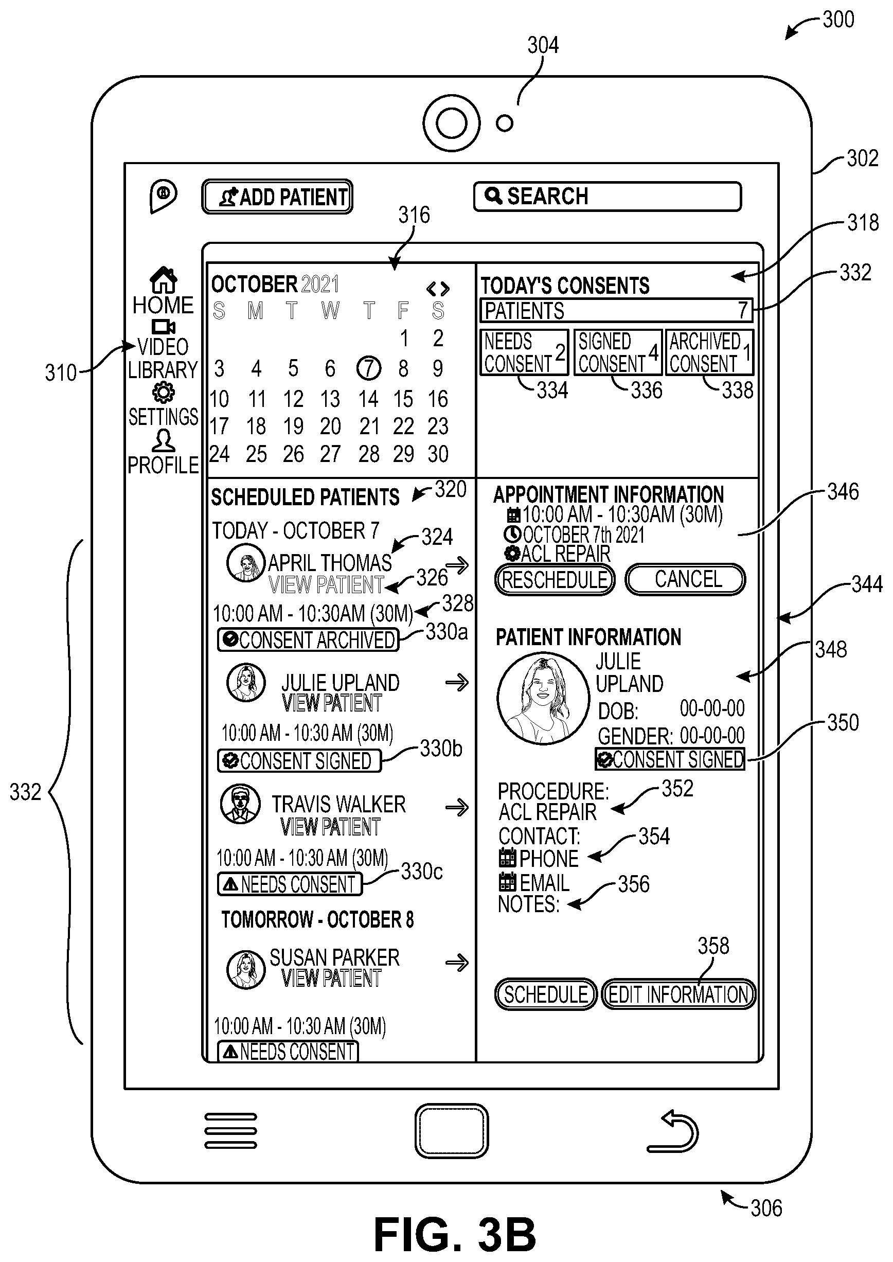Patent US12437864 Figure 4 – Informed patient consent through video tracking