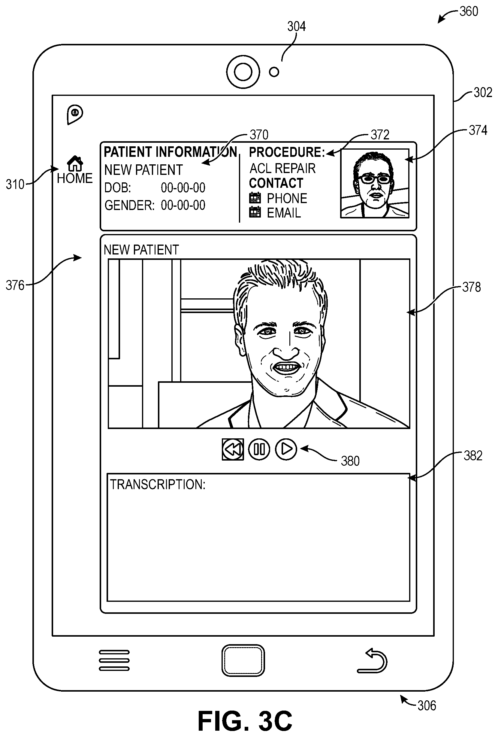 Patent US12437864 Figure 5 – Informed patient consent through video tracking
