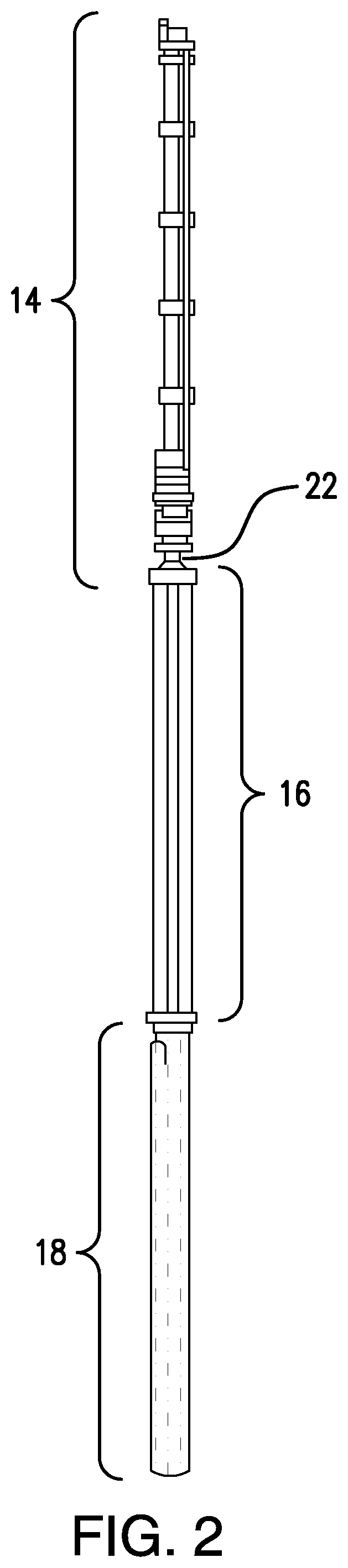 Patent US12437886 Figure 2 – Control rod remote disconnect mechanism