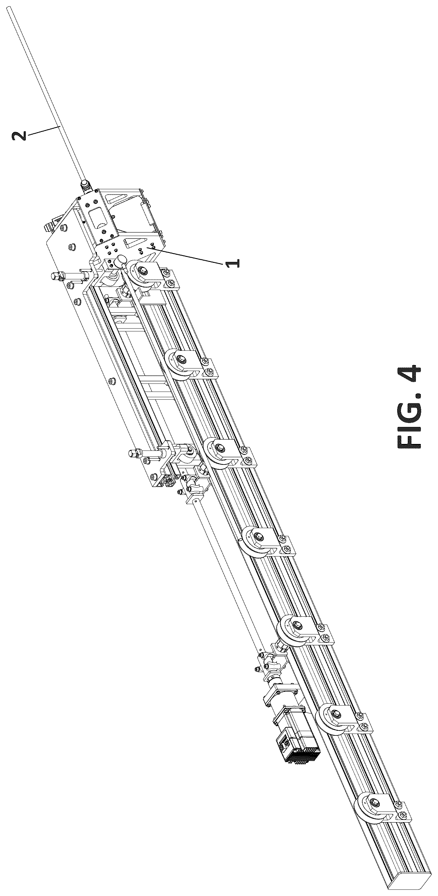 Patent US12437889 Figure 4 – System and procedure for inspection of the surface of a nuclear fuel rod for the automatic detection, location and characterization of defects