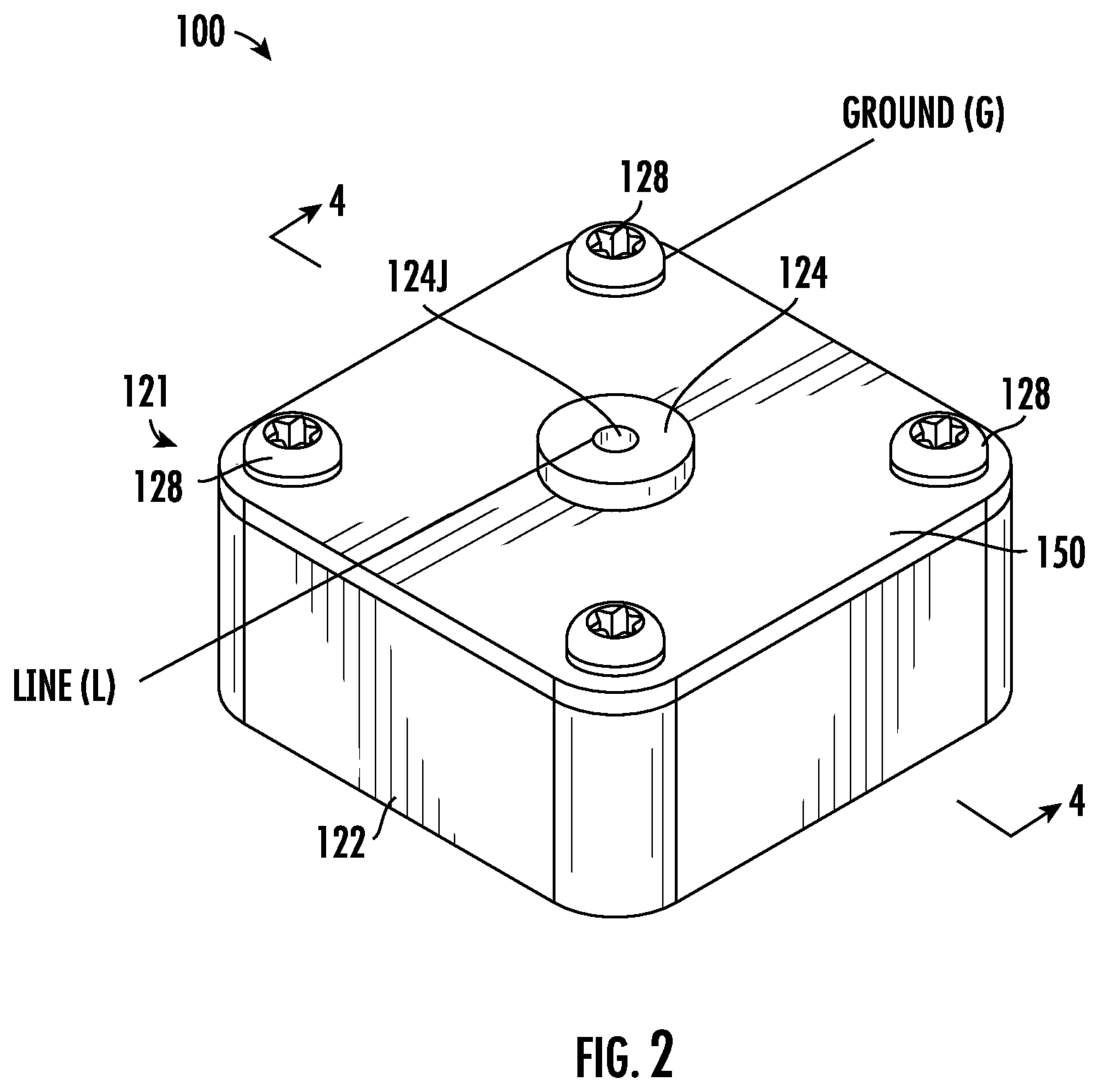 Patent US12437906 Figure 2 – Surge protective devices