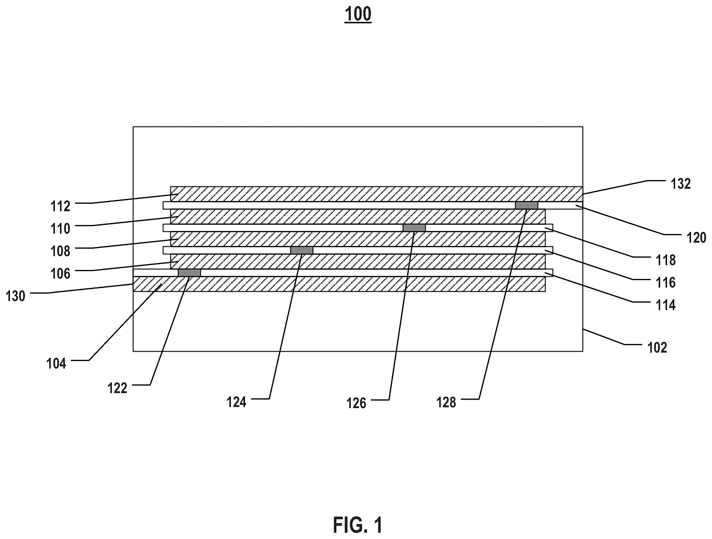 Patent US12437913 Figure 1 – Coil inductor and method for forming the same