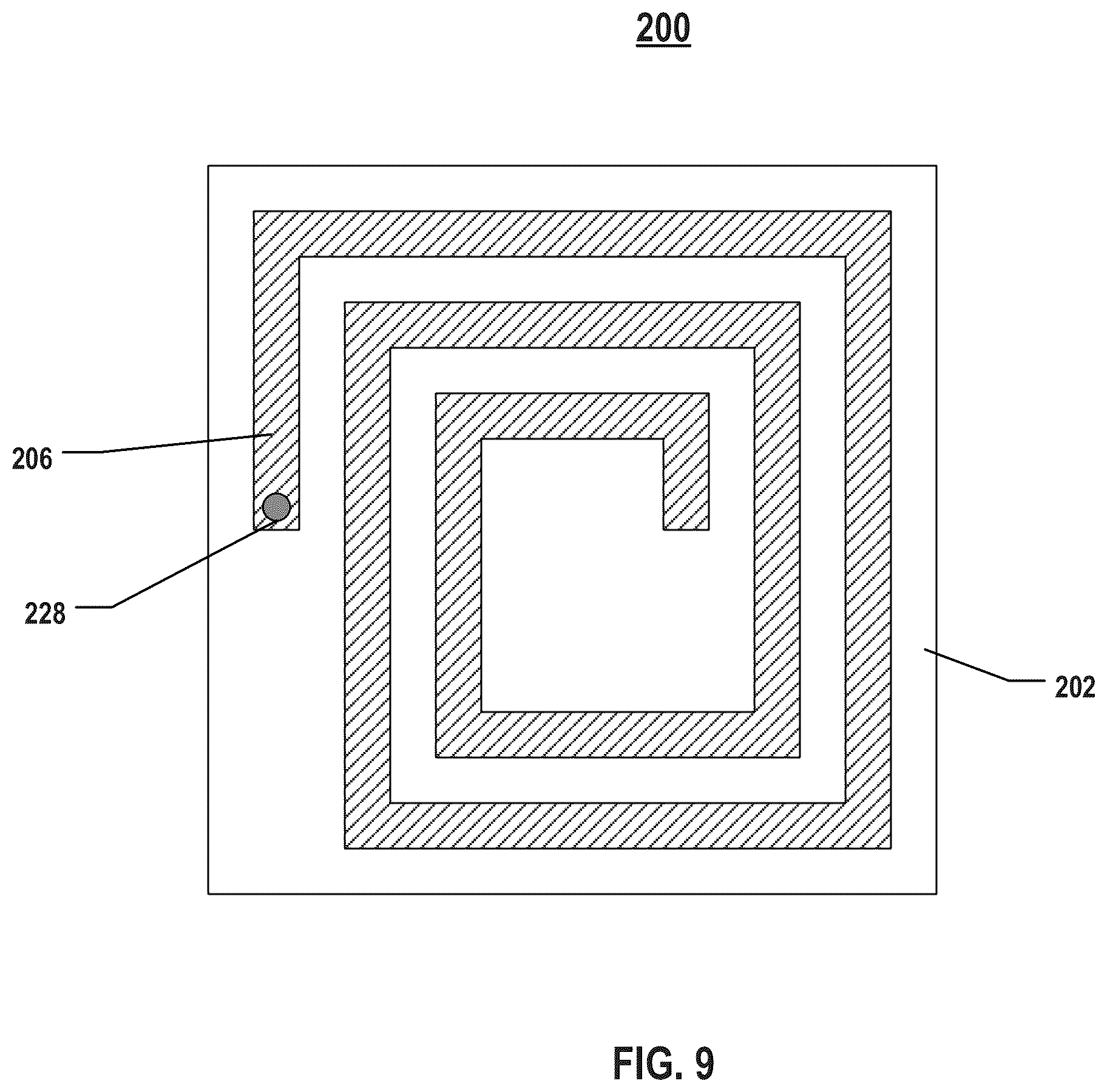 Patent US12437913 Figure 9 – Coil inductor and method for forming the same
