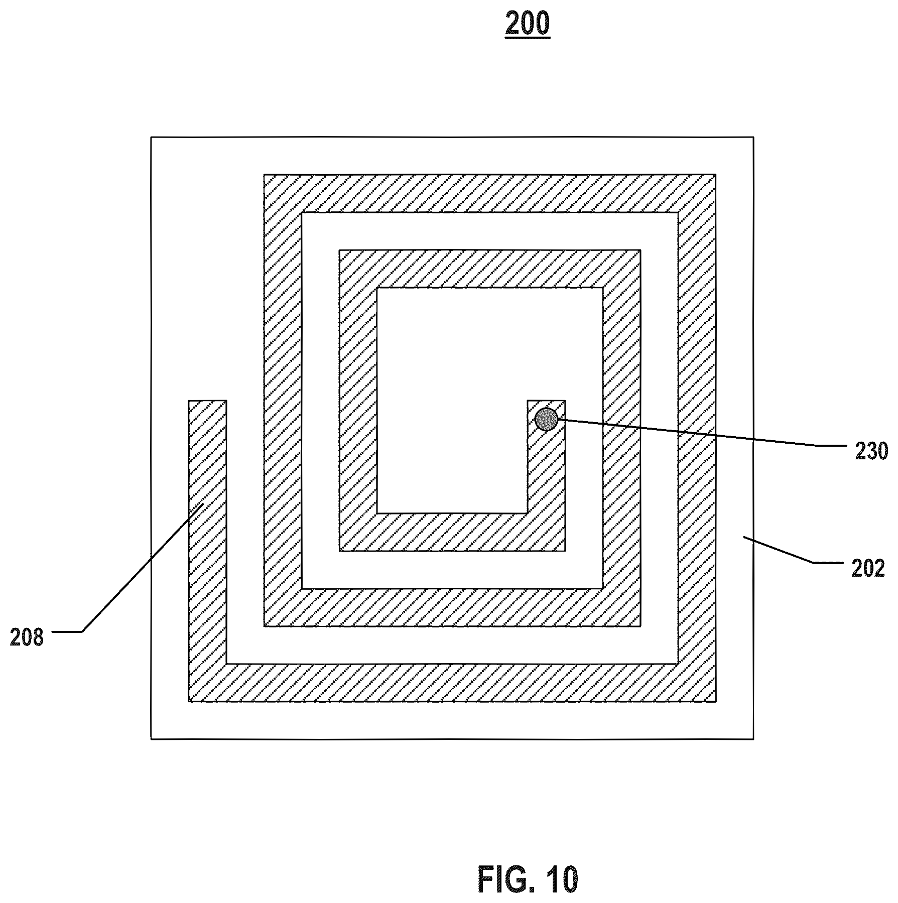 Patent US12437913 Figure 10 – Coil inductor and method for forming the same