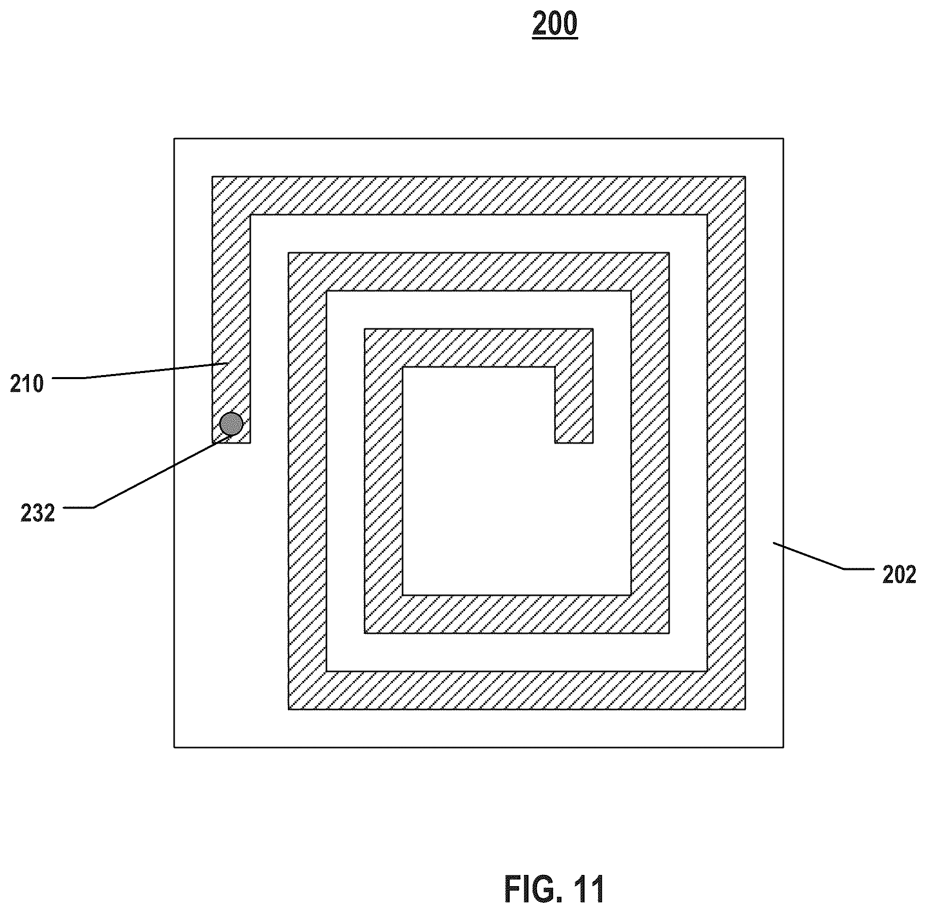 Patent US12437913 Figure 11 – Coil inductor and method for forming the same