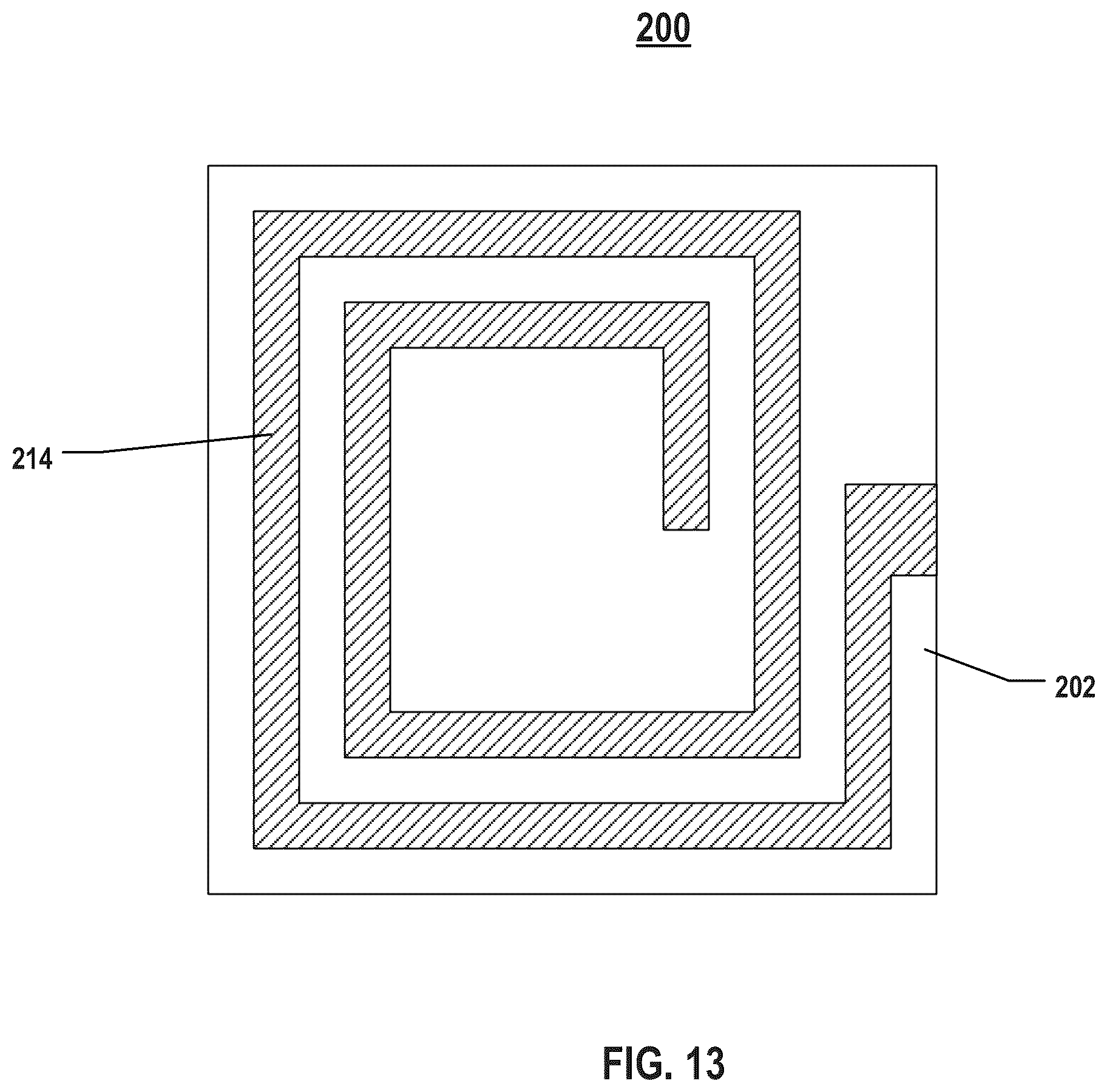 Patent US12437913 Figure 13 – Coil inductor and method for forming the same
