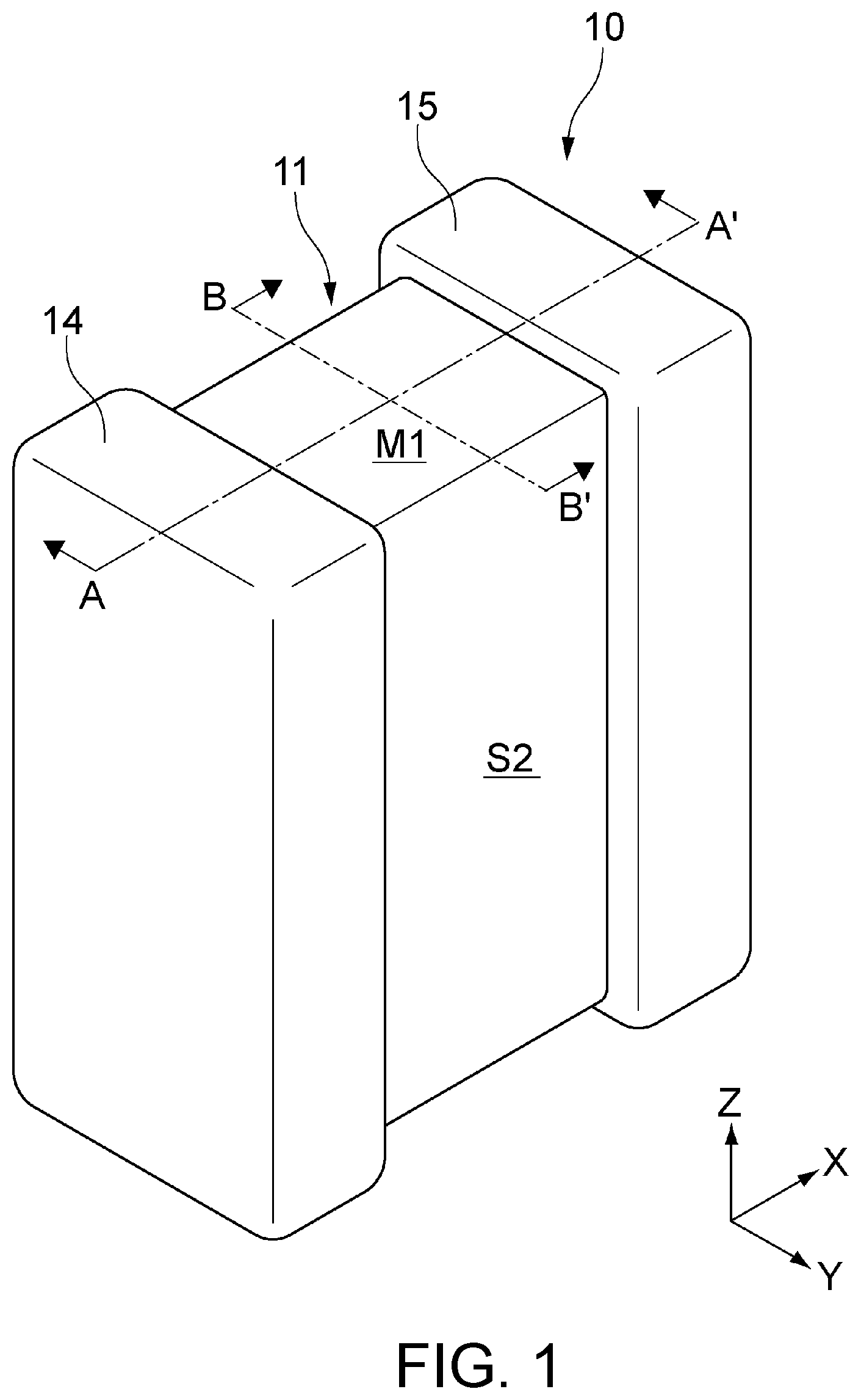Patent US12437920 Figure 1 – Multilayer ceramic capacitor