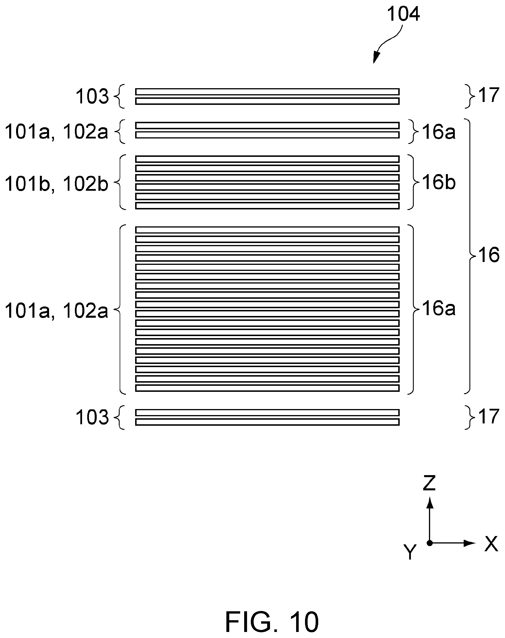 Patent US12437920 Figure 10 – Multilayer ceramic capacitor
