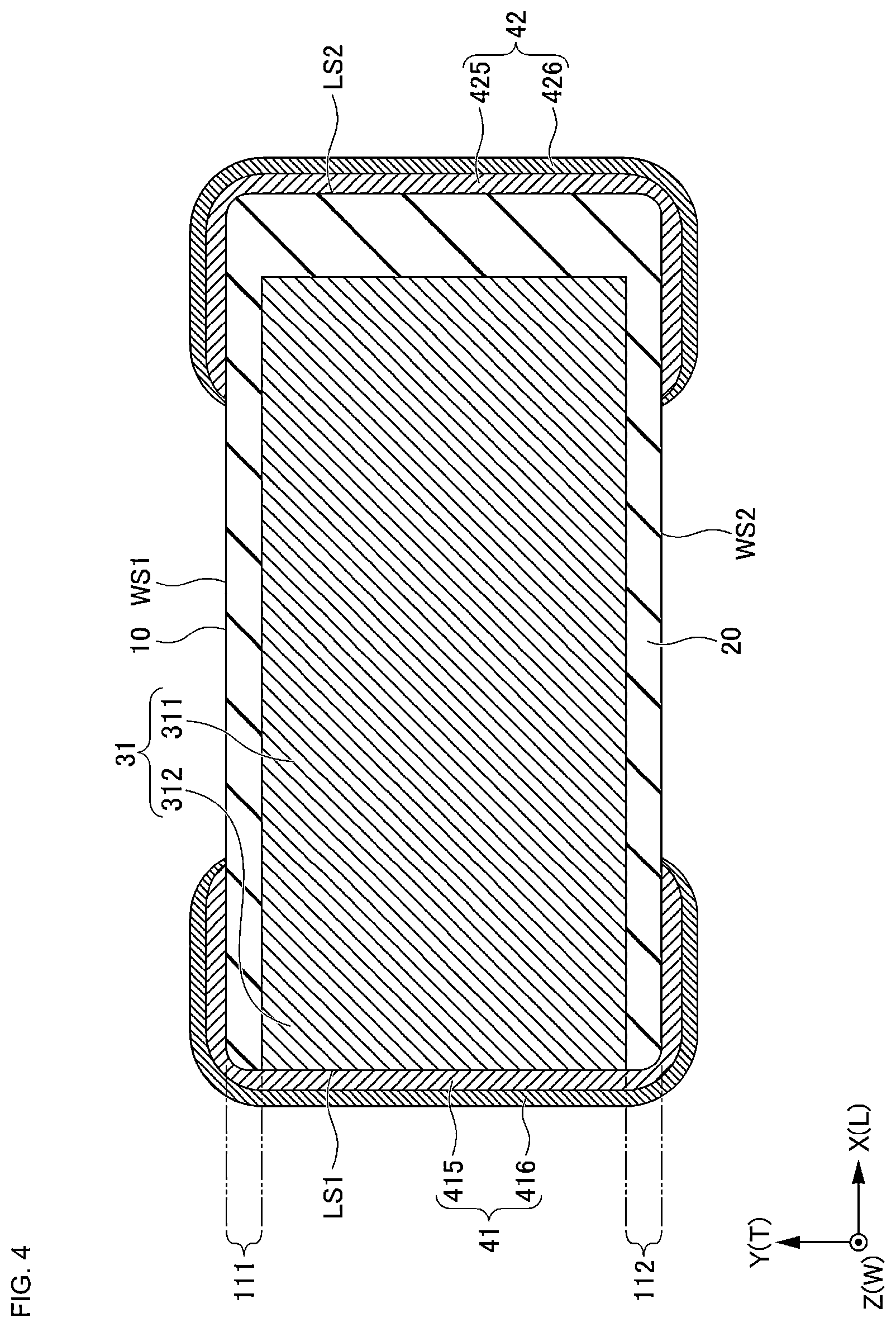 Patent US12437921 Figure 4 – Multilayer ceramic capacitor