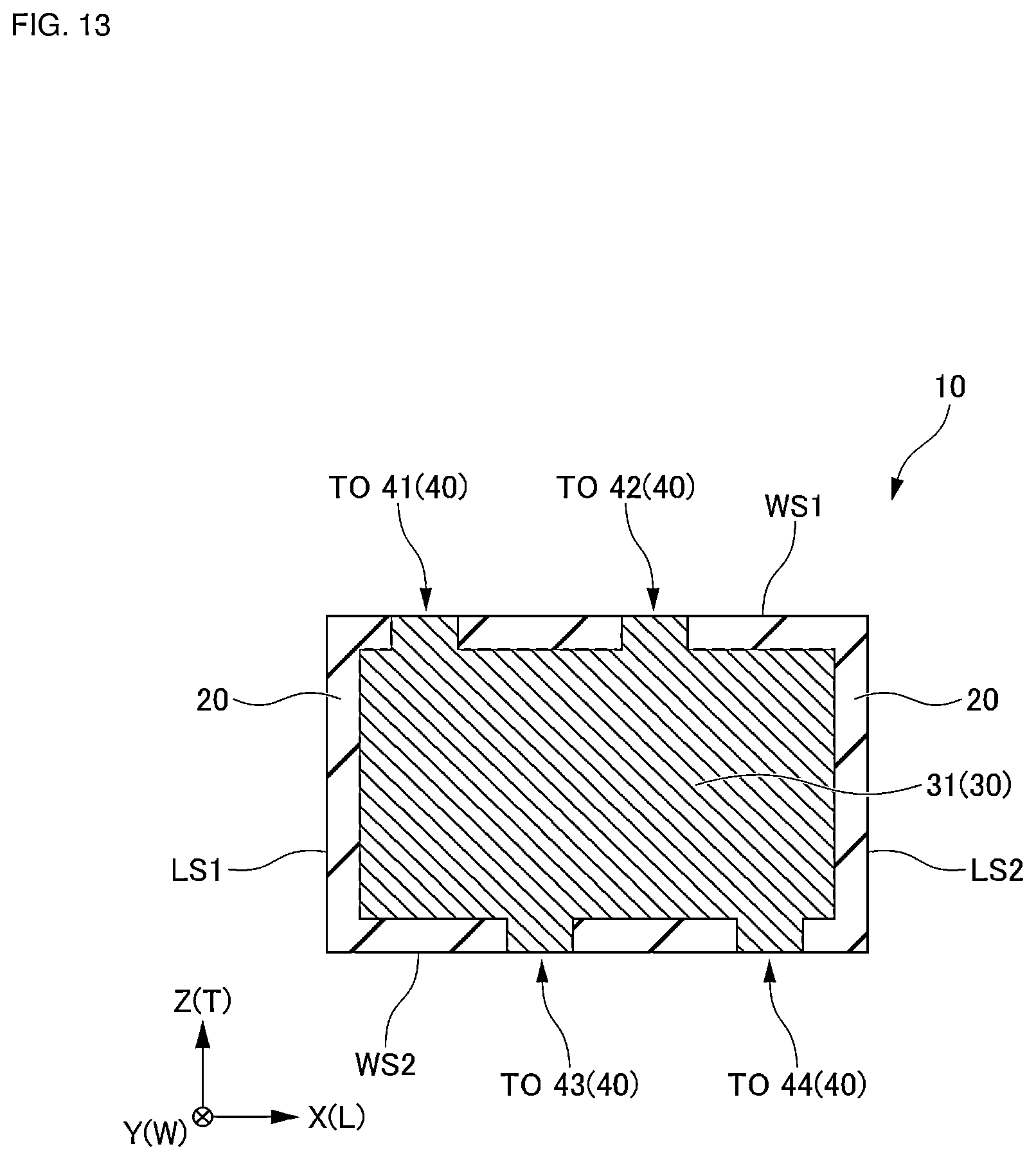 Patent US12437921 Figure 15 – Multilayer ceramic capacitor