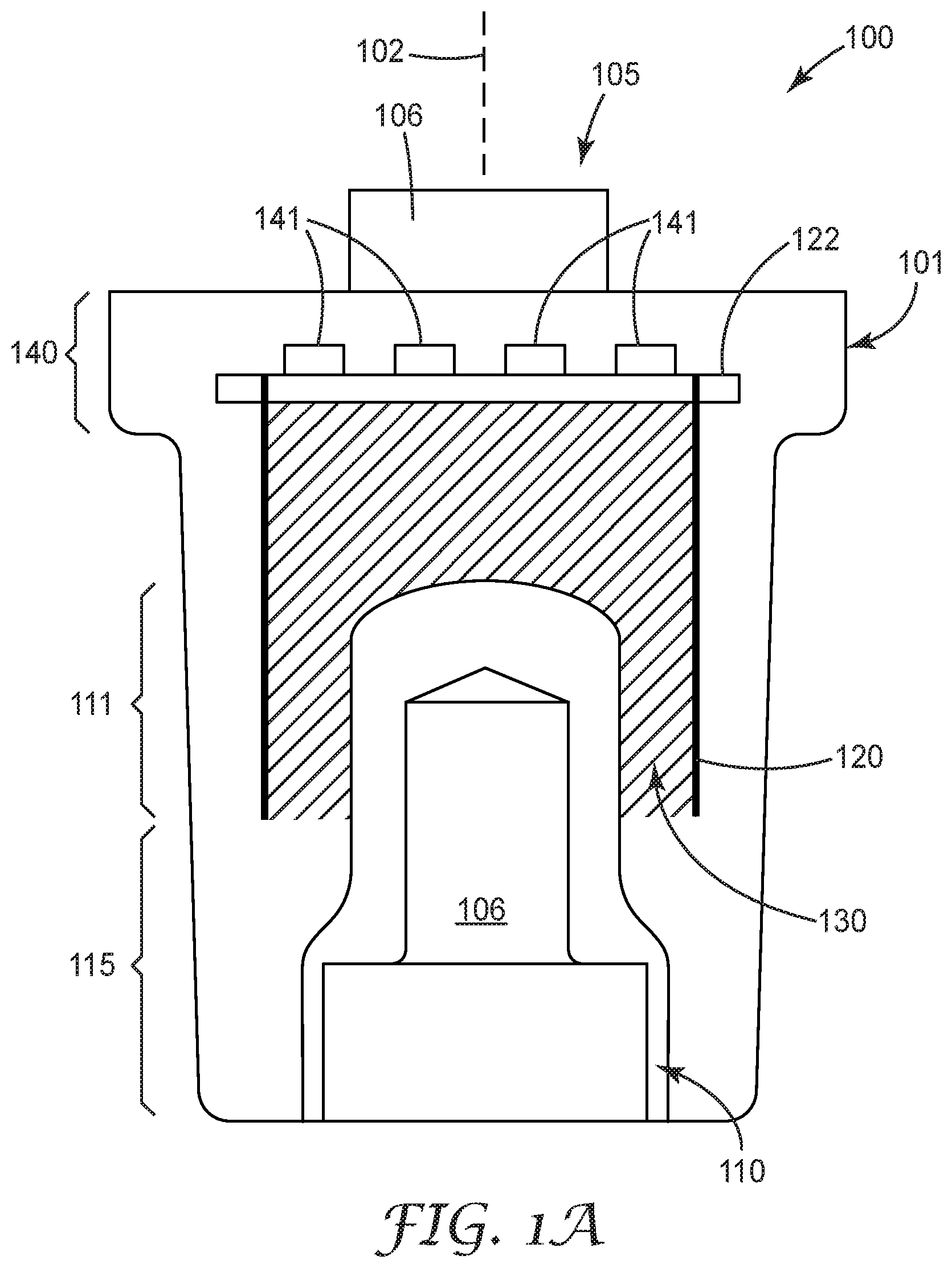 Patent US12437924 Figure 1 – Dielectric material for a high voltage capacitor