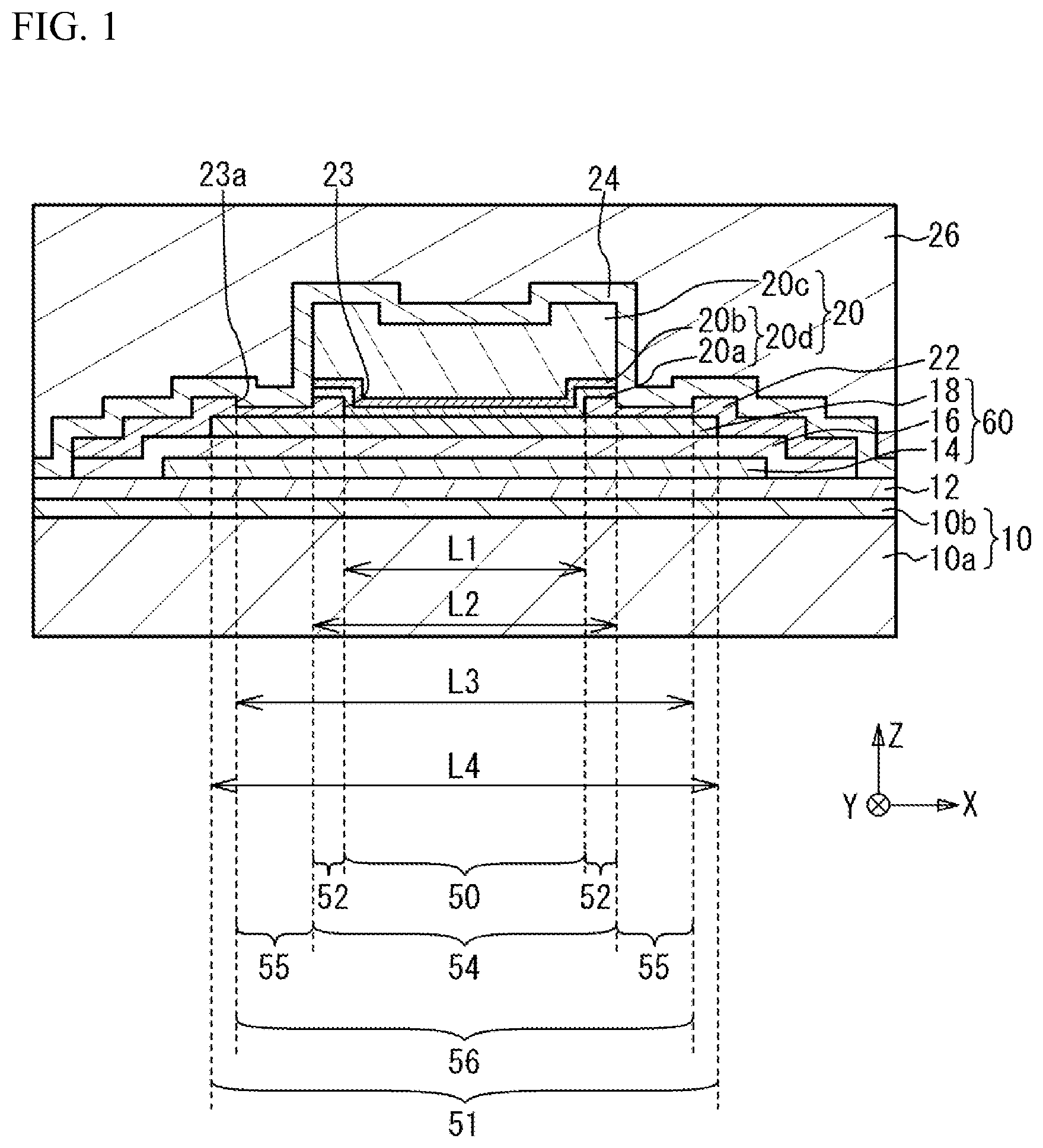 Patent US12437926 Figure 1 – Capacitor and method of manufacturing the same