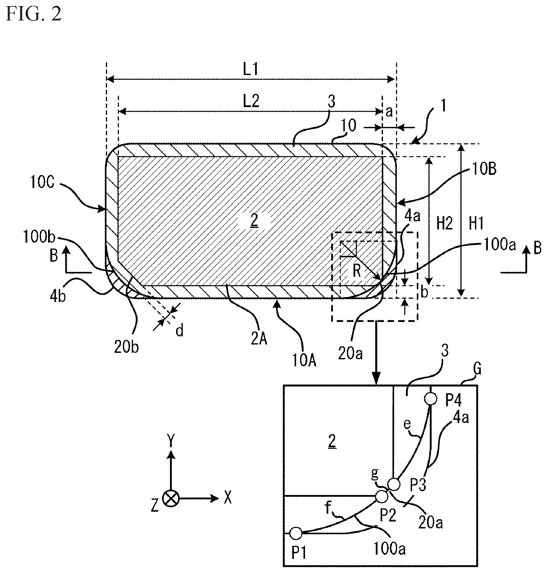 Patent US12437930 Figure 2 – Ceramic electronic component, method for manufacturing the same, and circuit board