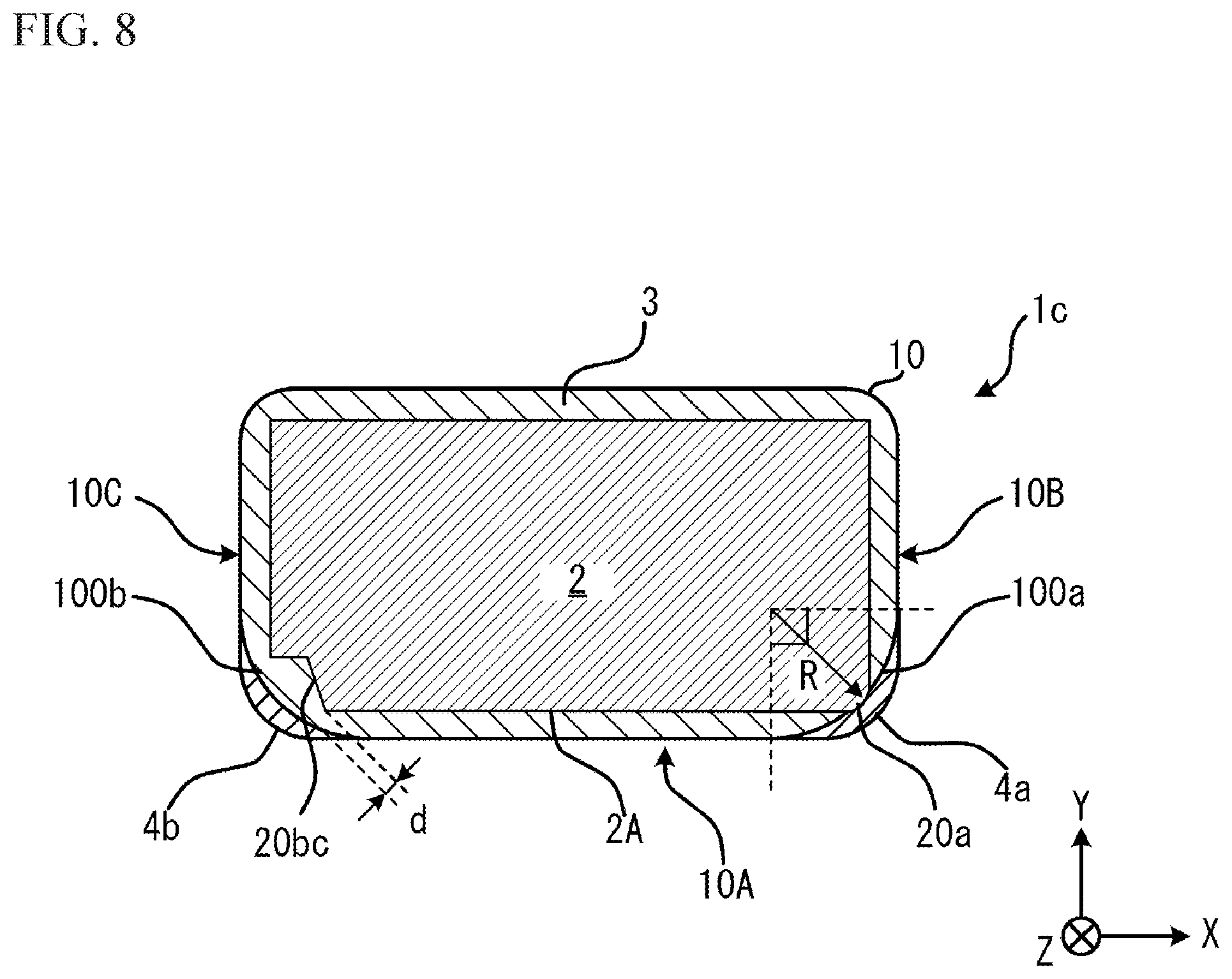 Patent US12437930 Figure 8 – Ceramic electronic component, method for manufacturing the same, and circuit board