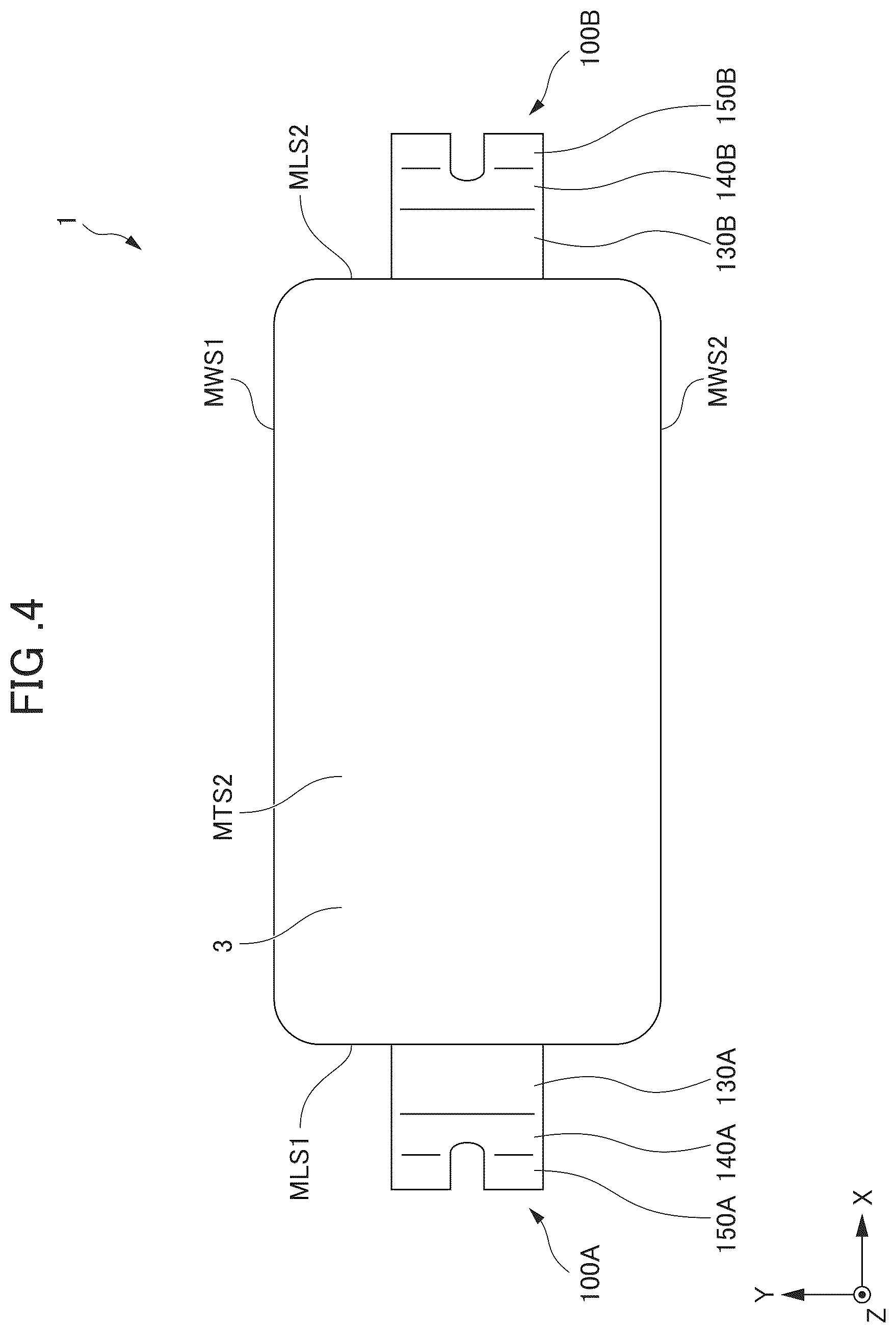 Patent US12437931 Figure 4 – Multilayer ceramic electronic component