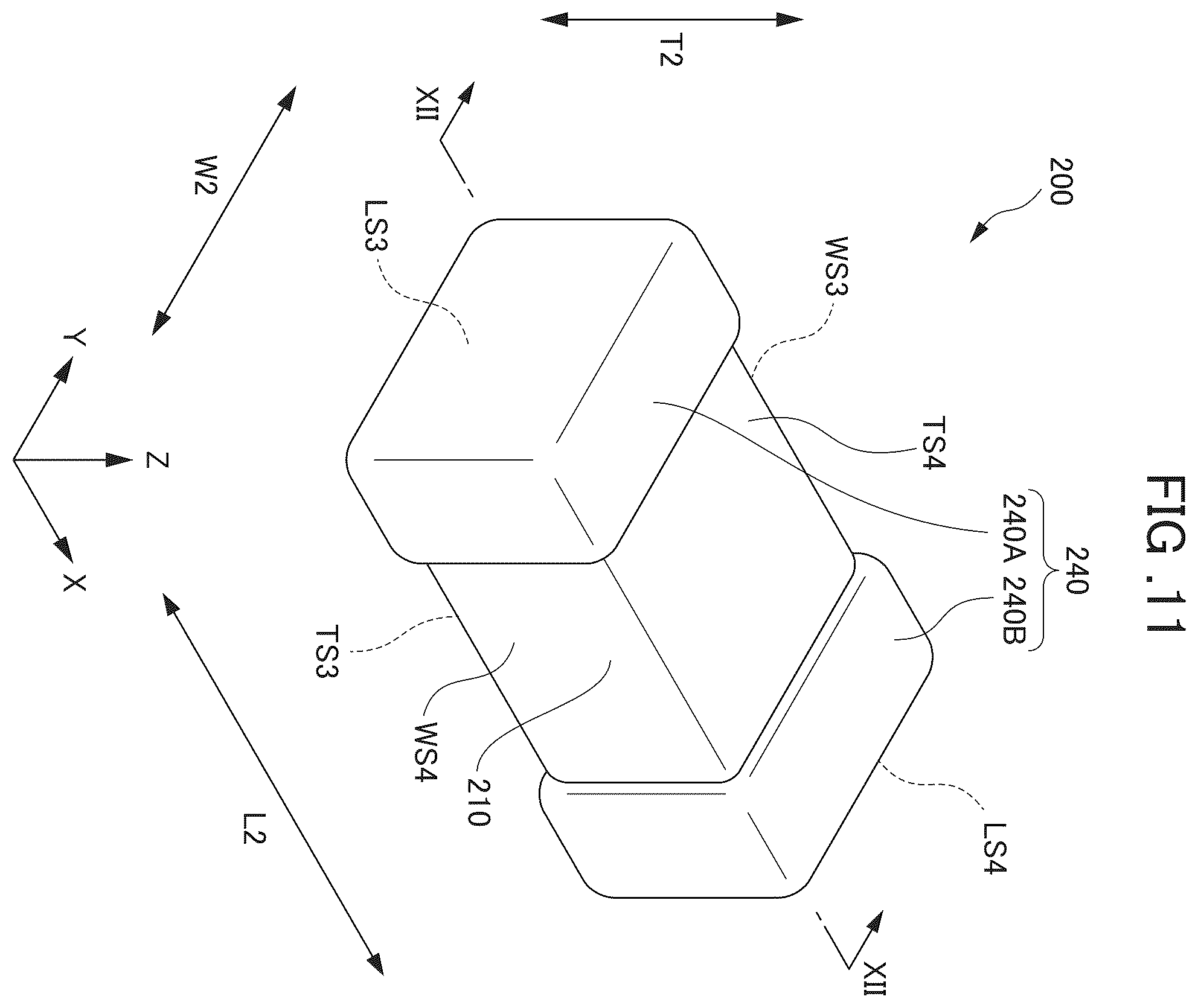 Patent US12437931 Figure 11 – Multilayer ceramic electronic component