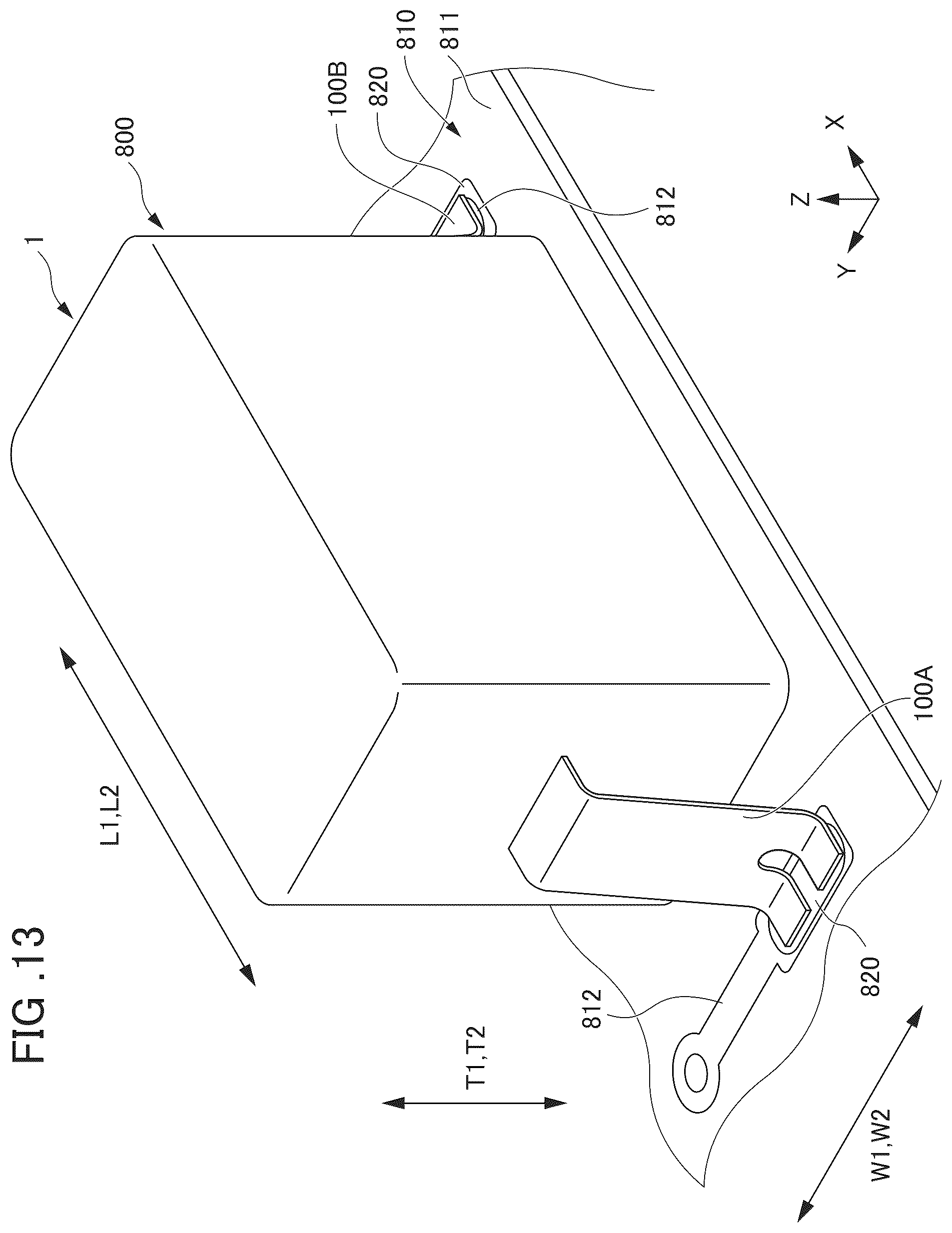 Patent US12437931 Figure 13 – Multilayer ceramic electronic component