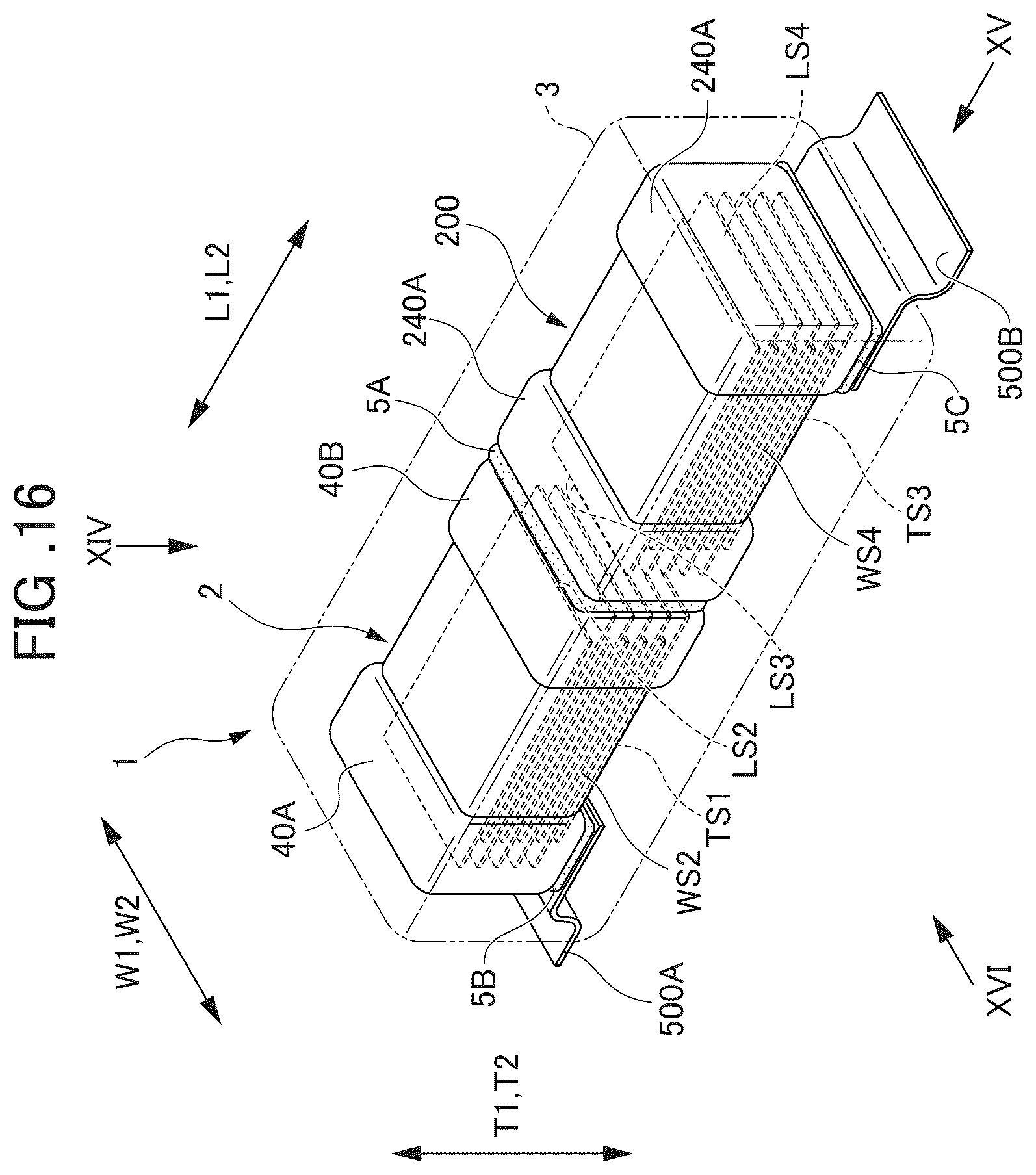 Patent US12437931 Figure 16 – Multilayer ceramic electronic component