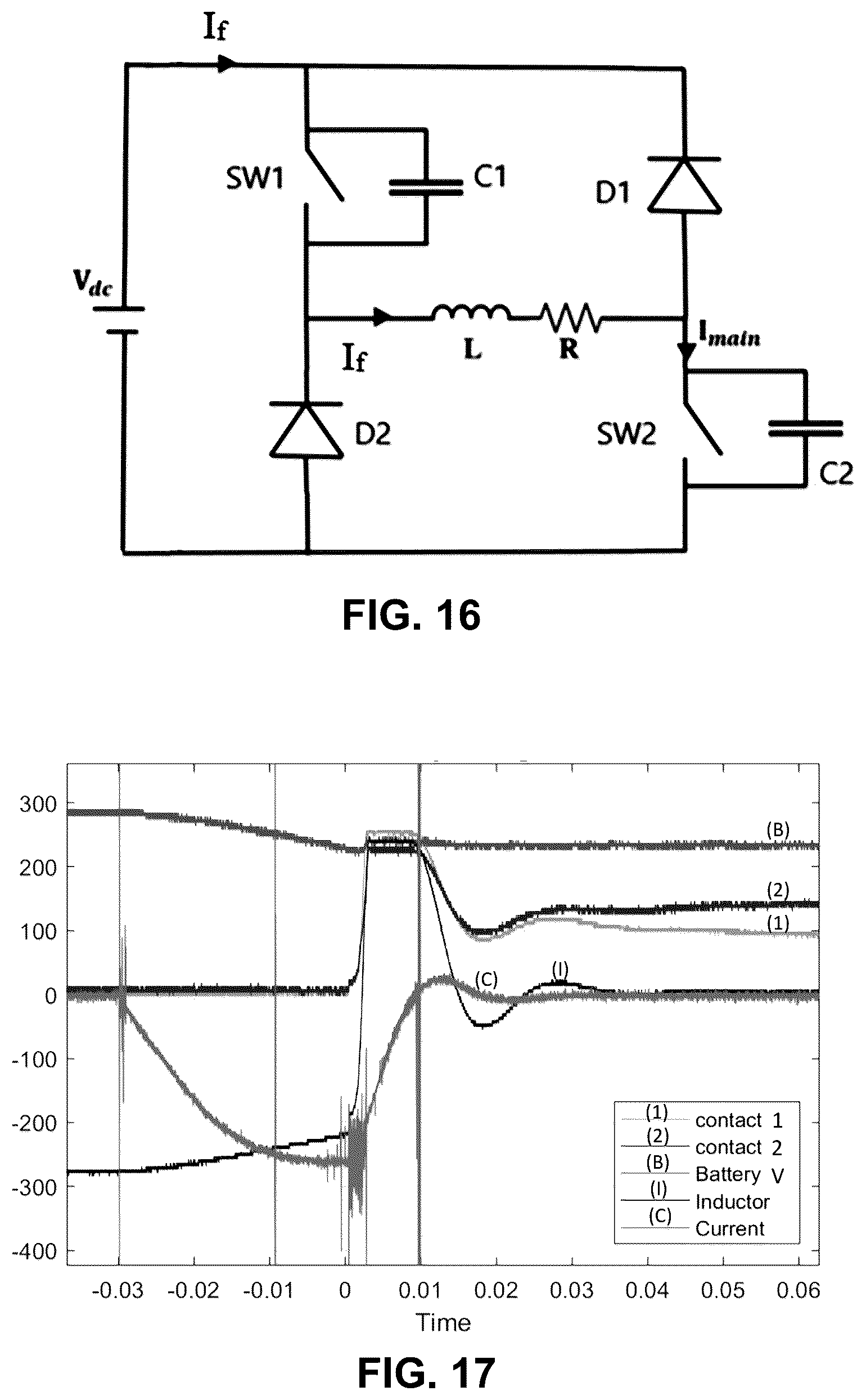 Patent US12437942 Figure 10 – Bipolar hybrid circuit breaker for low-voltage DC circuits